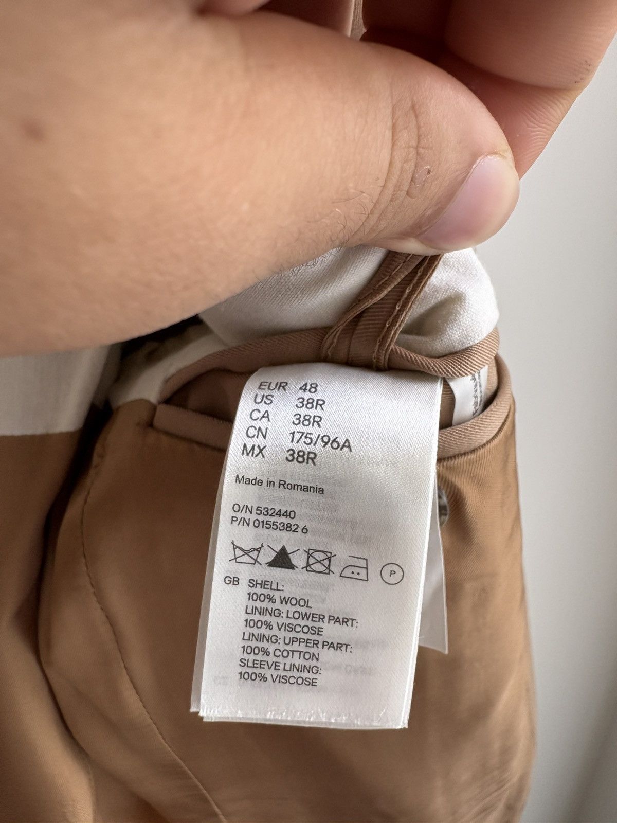 H&M × Maison Margiela Maison Margiela x H&M Blazer Size 38R - 11 Thumbnail
