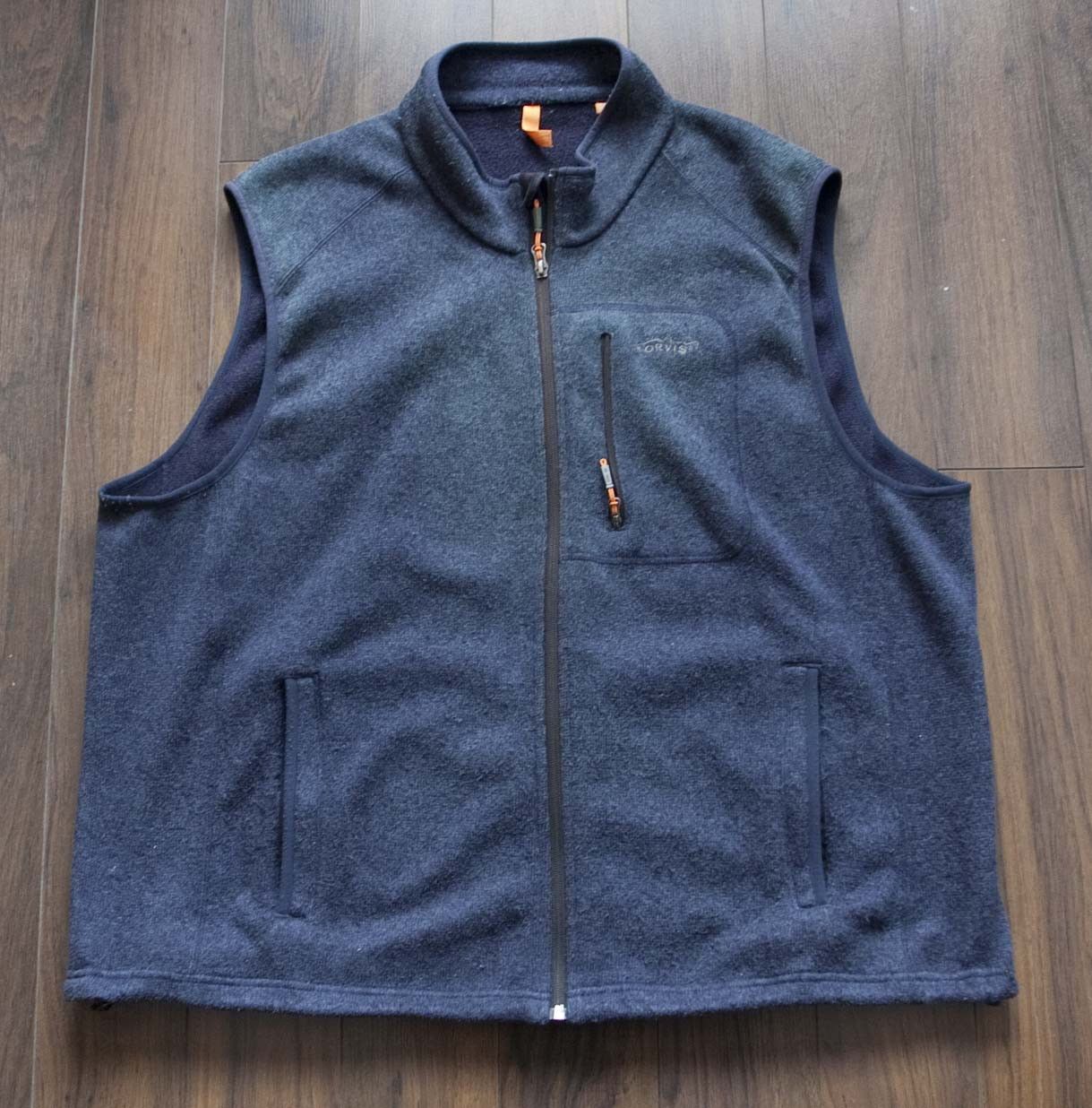 Orvis Orvis Vest Jacket Full Zip Sleeveless Size XXL Dark Blue Size US XXL / EU 58 / 5 - 1 Thumbnail