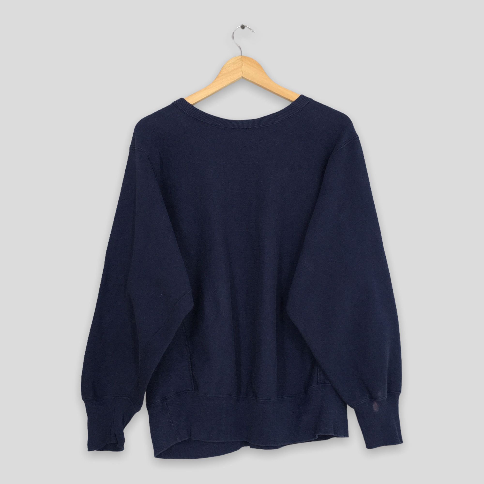 Champion × Russell Athletic × Vintage Vintage 80s Champion Reverse Weave Blue Sweatshirt Medium Size US M / EU 48-50 / 2 - 8 Thumbnail