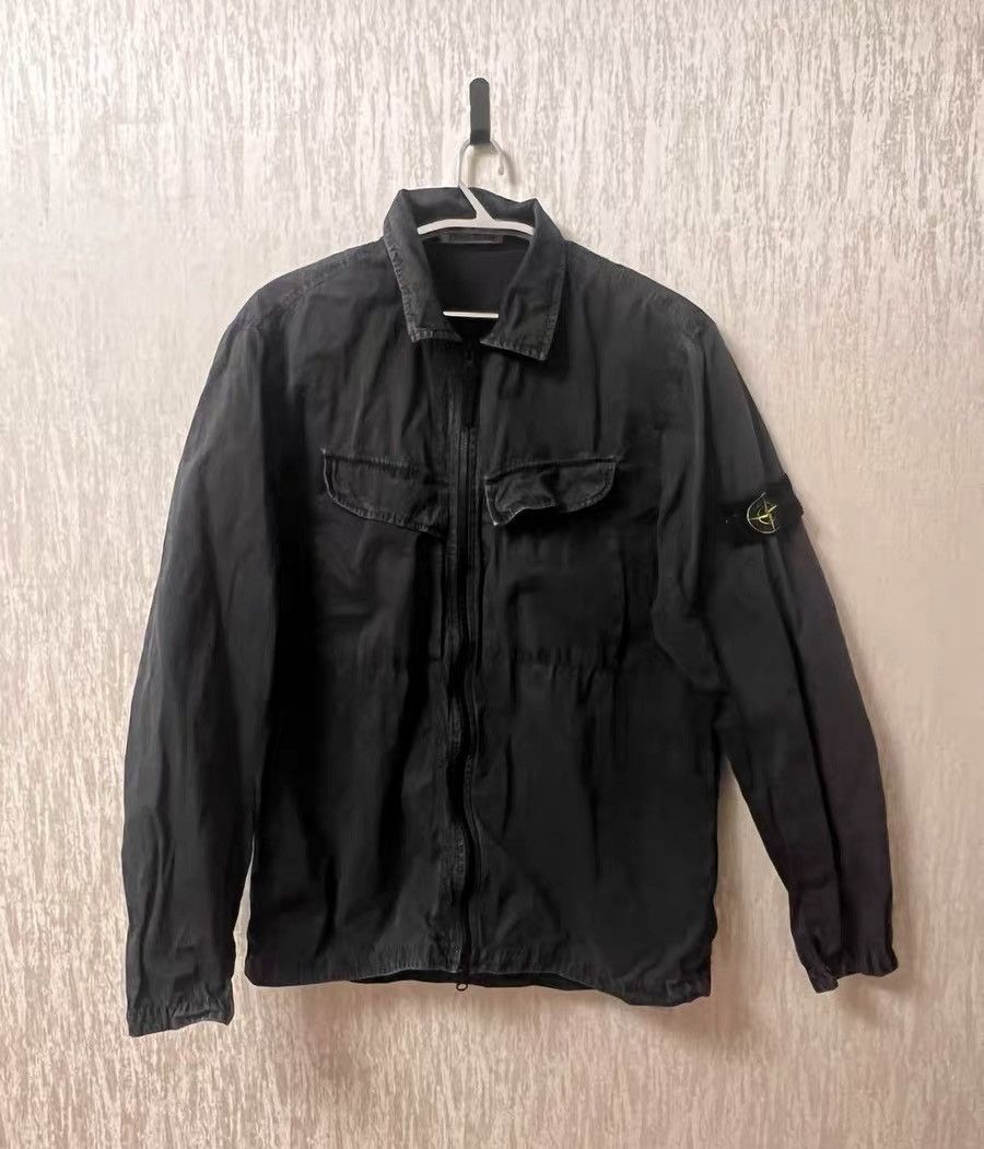 Stone Island STONE ISLAND Solid Logo Classic Double Pocket Zip Jacket Size US XL / EU 56 / 4 - 1 Thumbnail