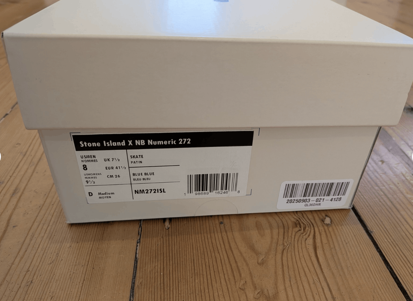 New Balance × Stone Island Stone Island Marina x New Balance Numeric 272 US8 Size US 8 / EU 41 - 3 Thumbnail