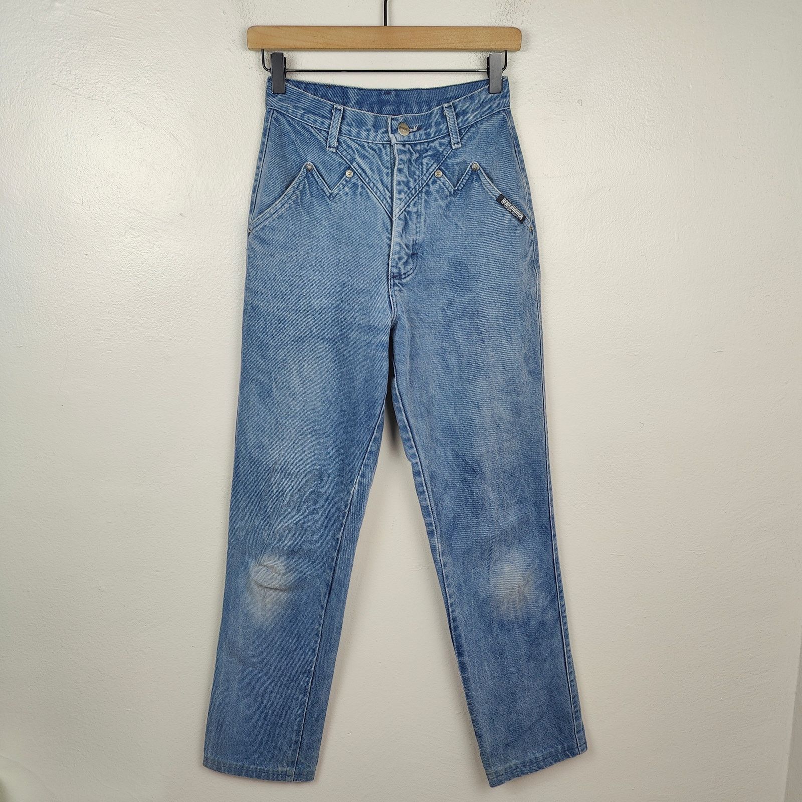 Other Vintage Roughrider Jeans Womens 25 Medium Wash Size 25" / US 0 / IT 36 - 1 Thumbnail