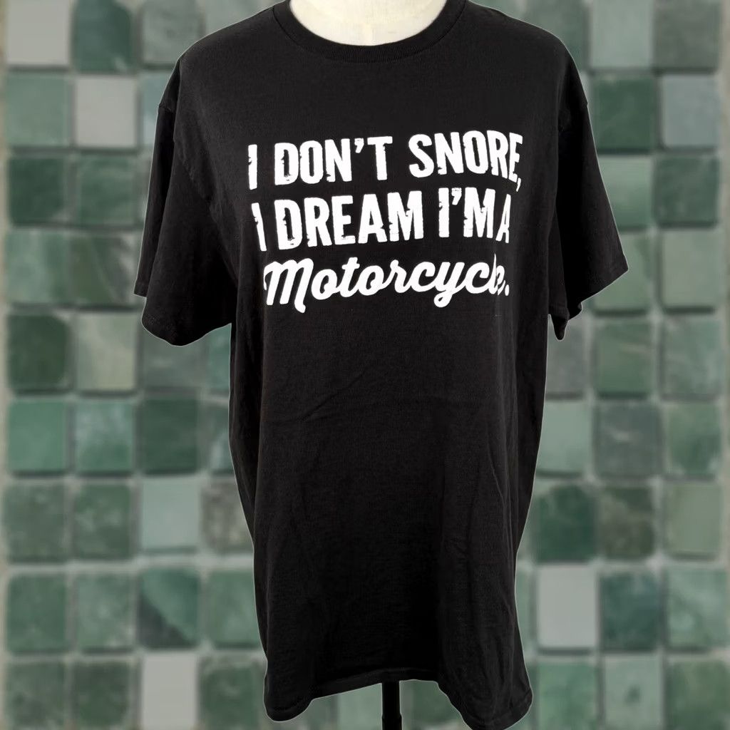 Vintage Vintage Delta Pro Weight Graphic Tee Mens L Black Biker Quotes Sarcastic Moto Shirt Size US L / EU 52-54 / 3 - 1 Thumbnail