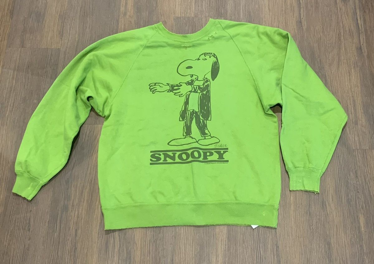 NEXUSVII NEXUS VII Snoopy Franken Crewneck Sweatshirt Sz M Japan Used Size US M / EU 48-50 / 2 - 2 Thumbnail