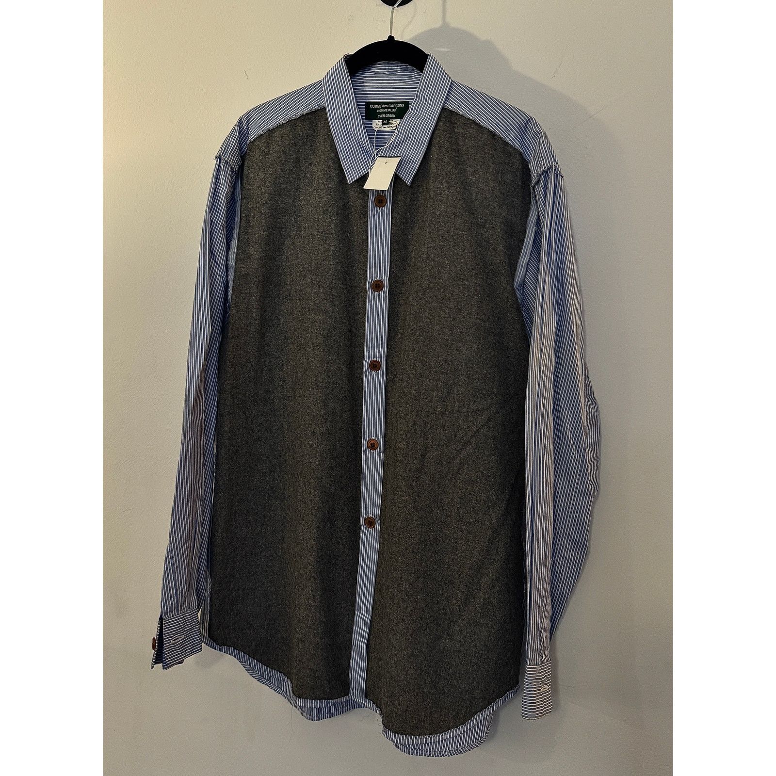 Comme des Garcons Comme des Garçons NWT Homme Plus EverGreen Shirt Size US M / EU 48-50 / 2 - 1 Thumbnail
