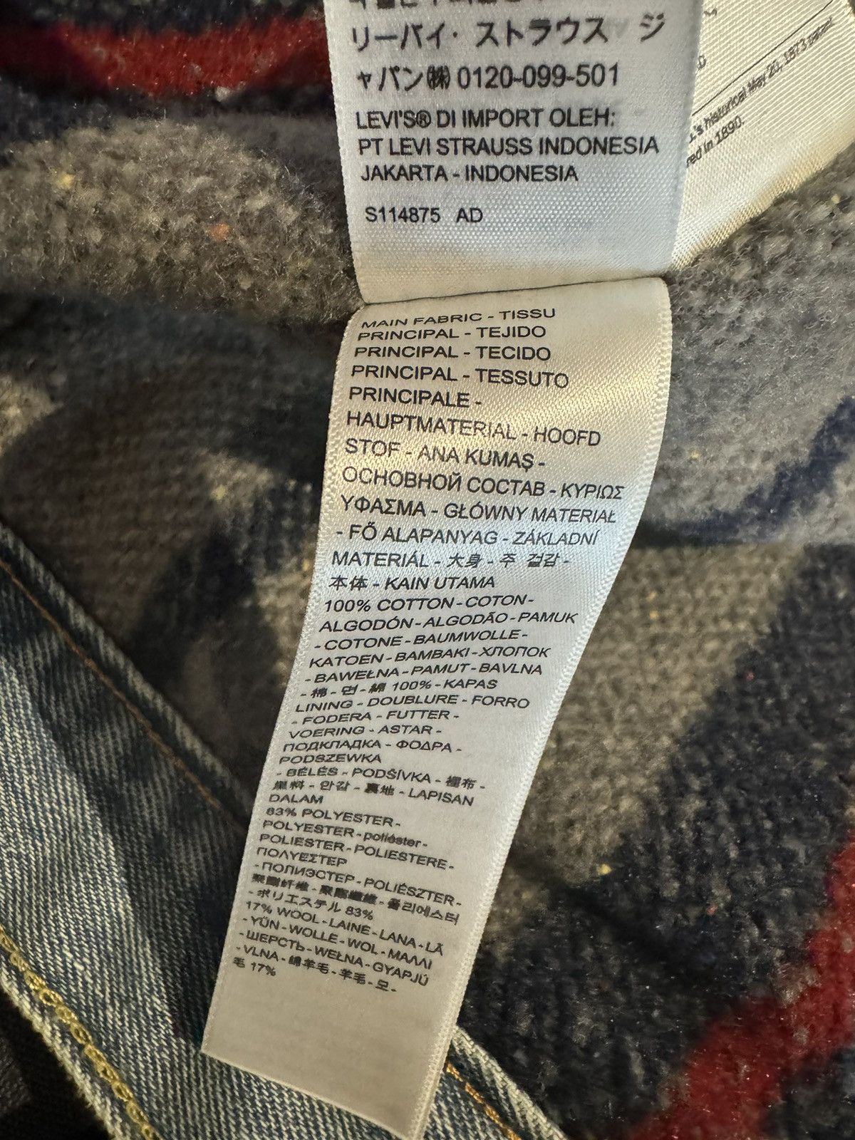 Levi's × Stussy Stussy x Levis Trucker Jacket XXL Size US XXL / EU 58 / 5 - 12 Thumbnail