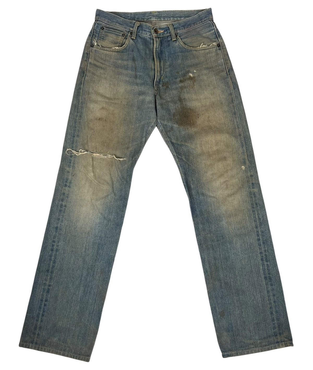 90s Vintage Distressed Edwin Selvedge Jeans