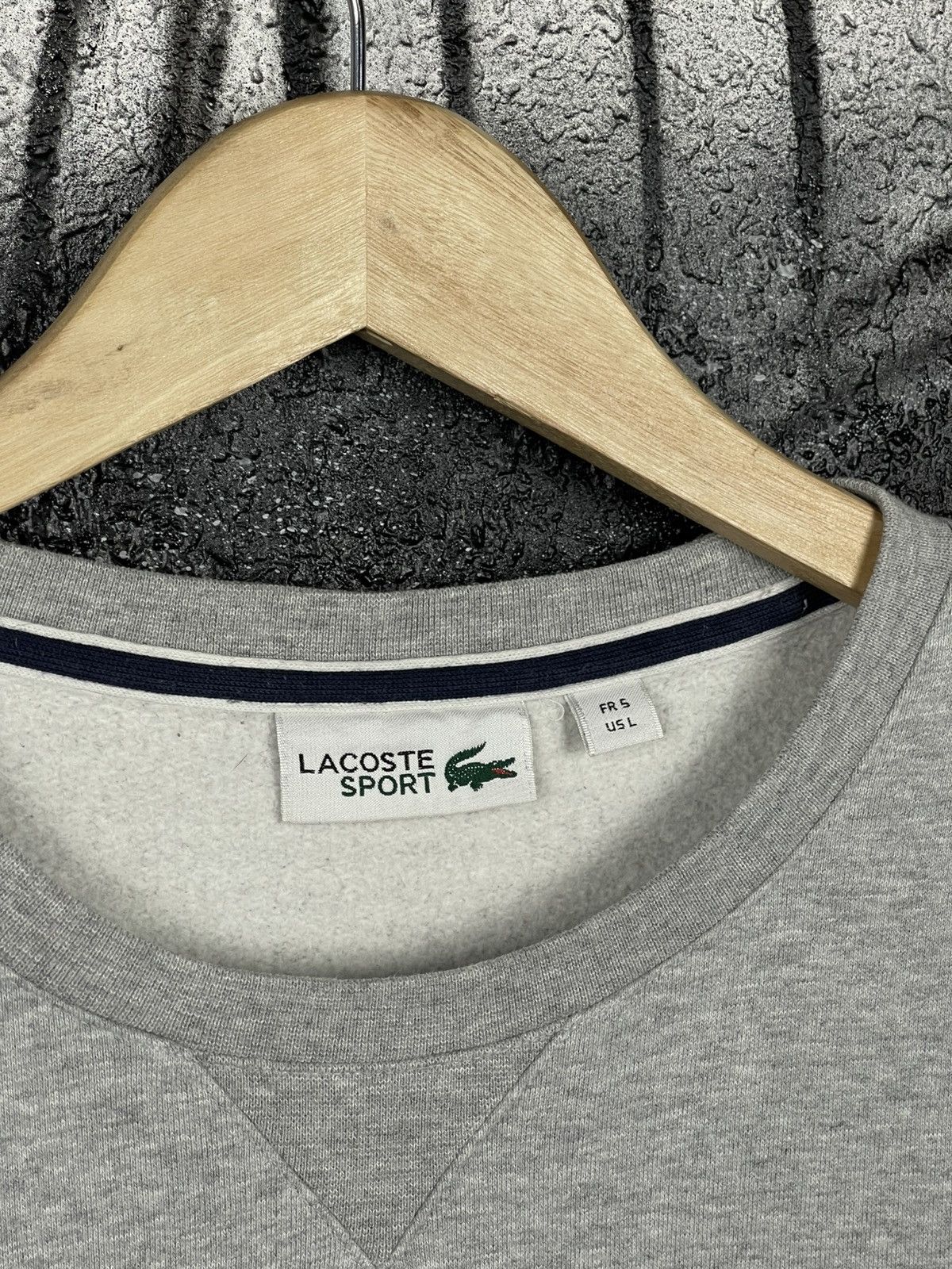 Lacoste Lacoste Sport Grey Basic Sweatshirt Men’s Size L Size US L / EU 52-54 / 3 - 9 Thumbnail