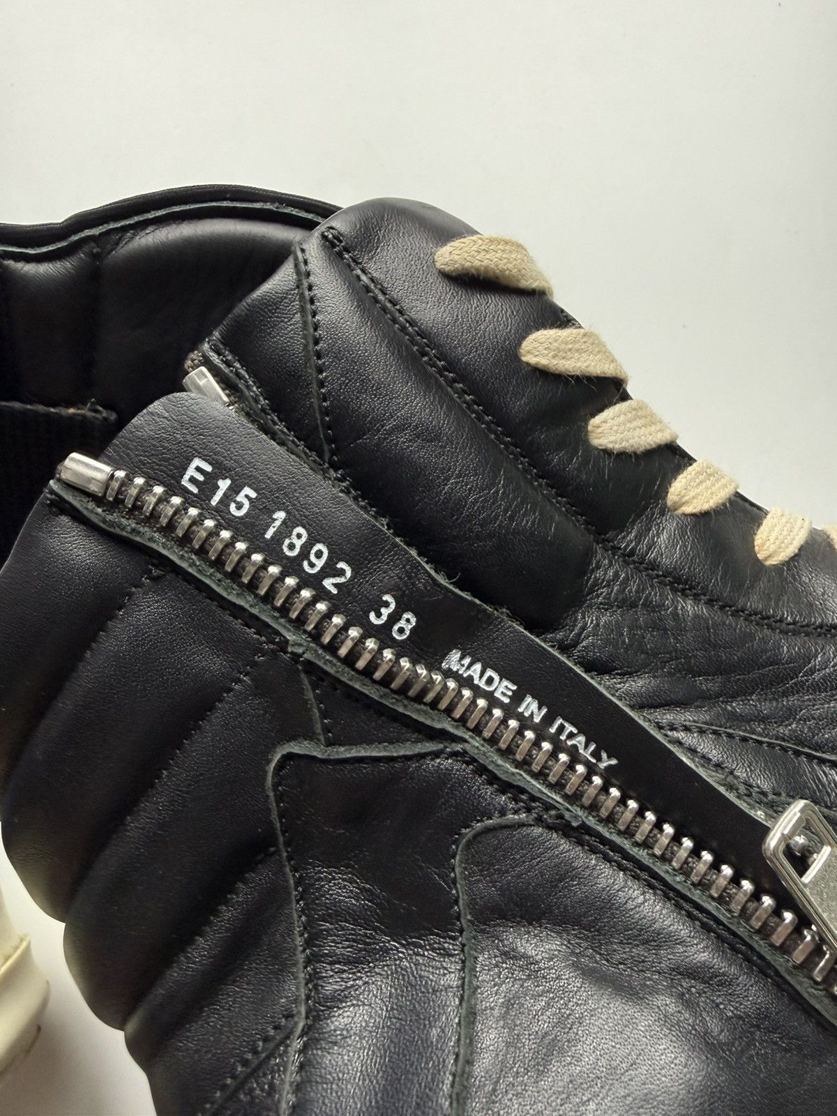 Rick Owens Rick Owens Black Geobasket Size US 7 / IT 37 - 6 Thumbnail