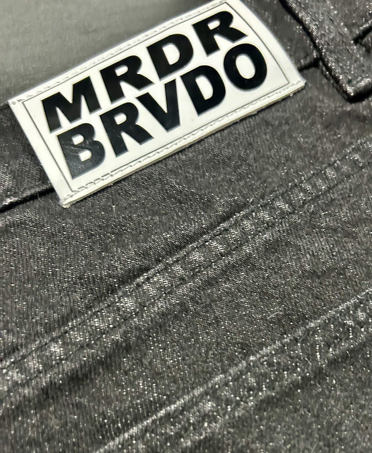 Who Decides War Who Decides War "Scripture" Ultra Flare Distressed Denim Size US 36 / EU 52 - 7 Thumbnail
