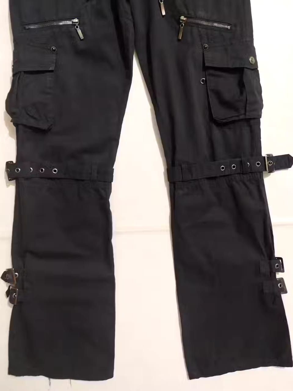 semanticdesign Semantic Design Bondage Cargo Multipocket Flared Pants Size US 29 - 10 Thumbnail