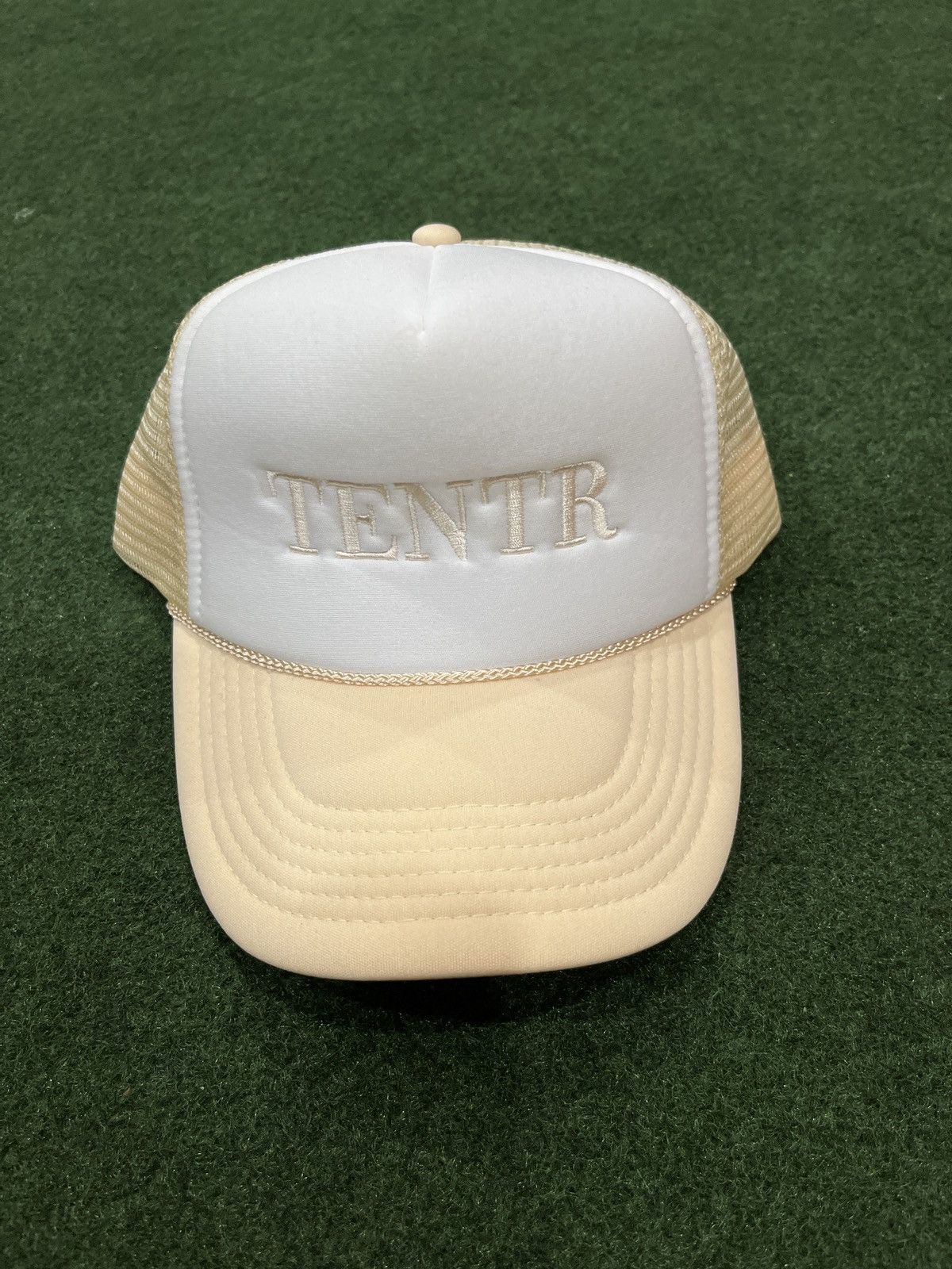 Other Tentr “The Elephant N The Room” White/Beige Trucker Hat Size ONE SIZE - 1 Thumbnail