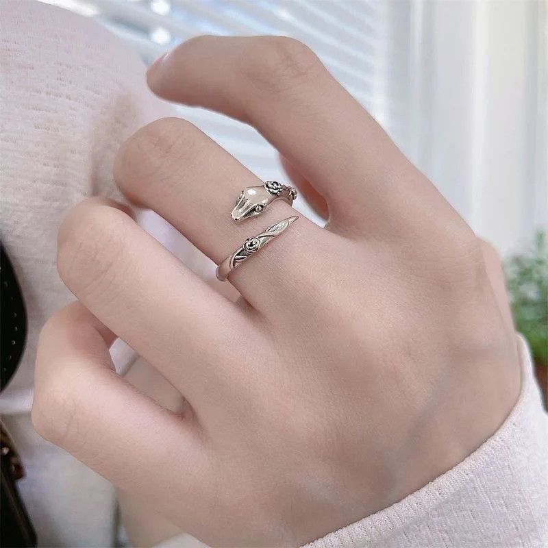 Jewelry Snake Ring Adjustable Size ONE SIZE - 4 Thumbnail
