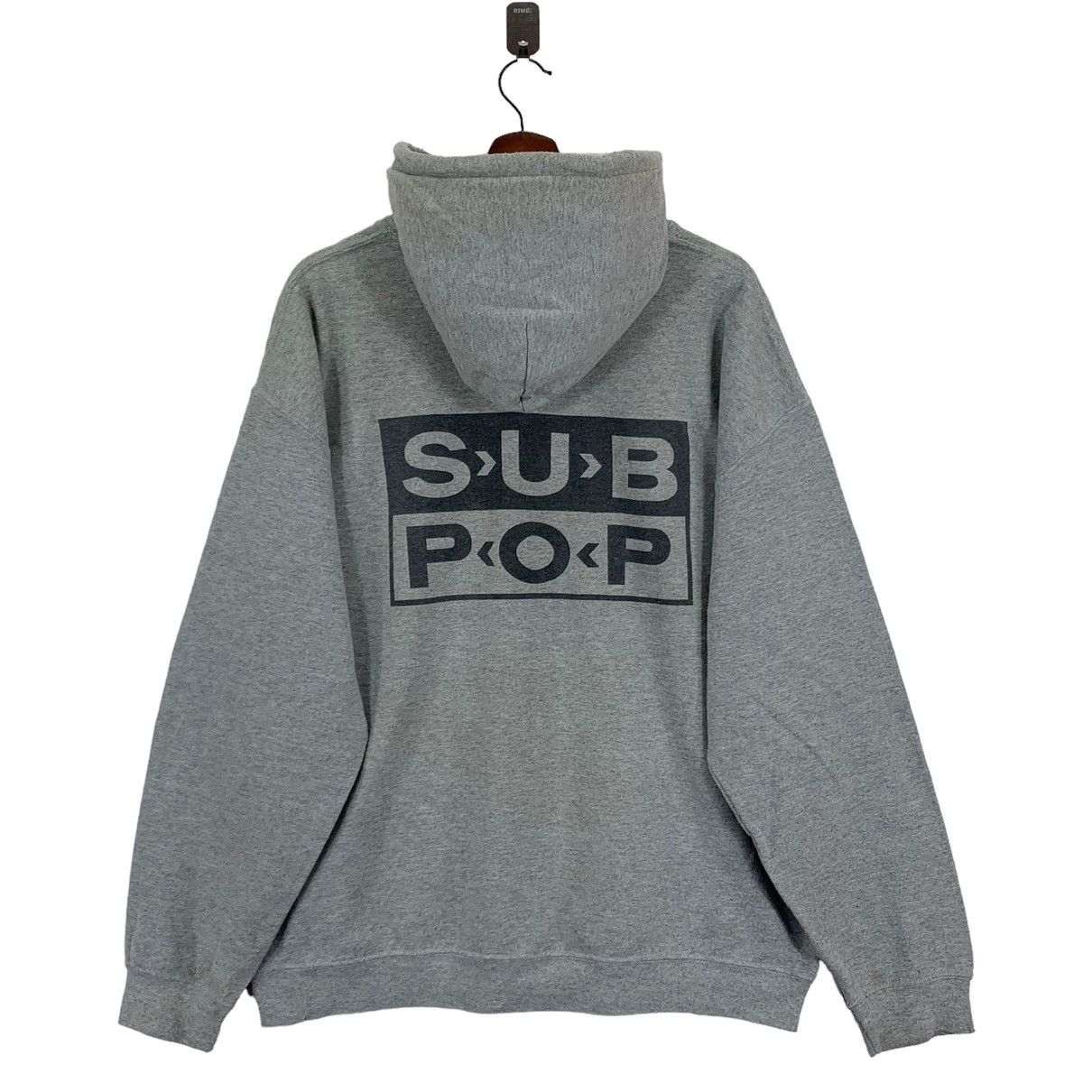 Band Tees 🔥🔥VINTAGE 90S SUB POP RECORD “NO COMMENT NIRVANA HOODIE Size US M / EU 48-50 / 2 - 1 Thumbnail
