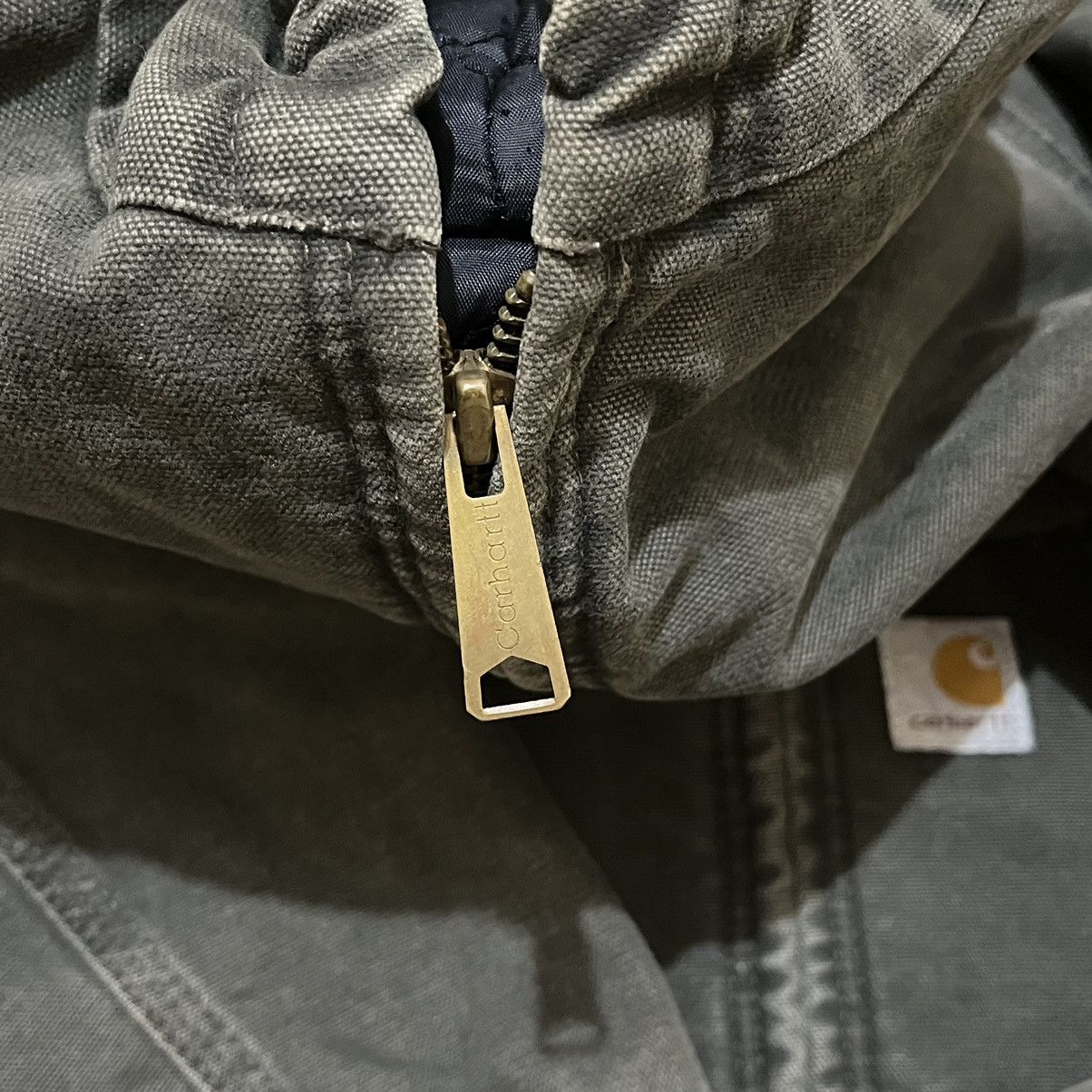 Carhartt Carhartt Y06 MOS Moss Green Duck Active Jacket Size US M / EU 48-50 / 2 - 13 Thumbnail