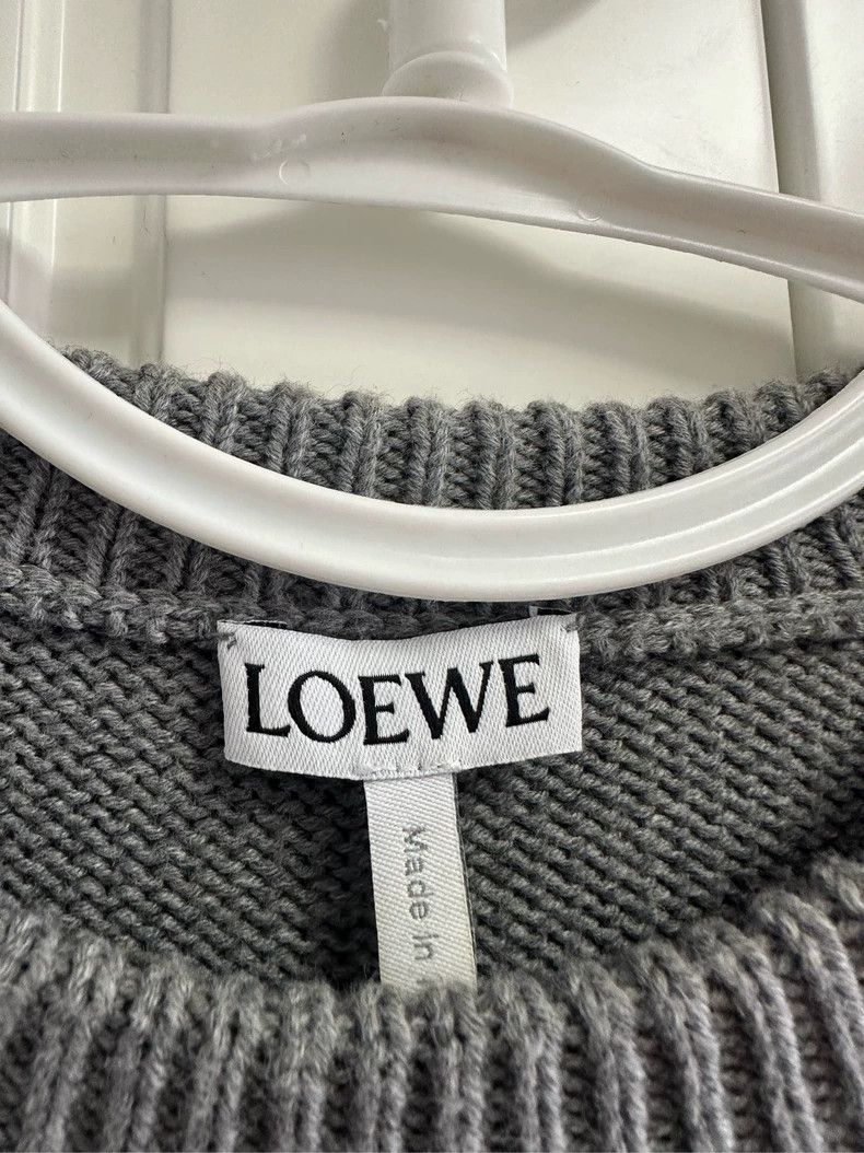 Loewe Loewe Embroidered slogan logo sweater Size S / US 4 / IT 40 - 3 Thumbnail