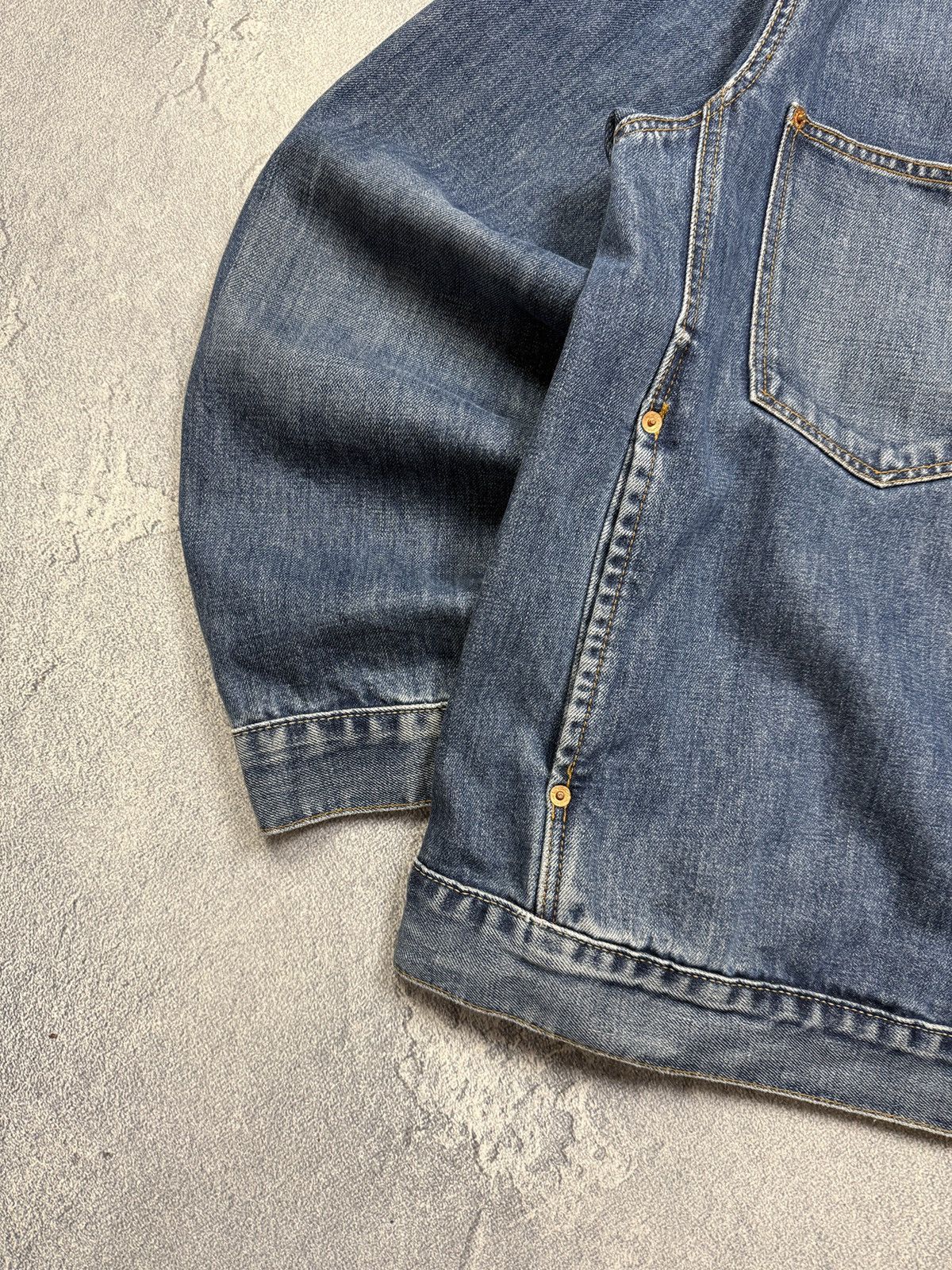 Levi's 90s Vintage Denim Retro Track Double Pocket Jacket Size US XL / EU 56 / 4 - 5 Thumbnail