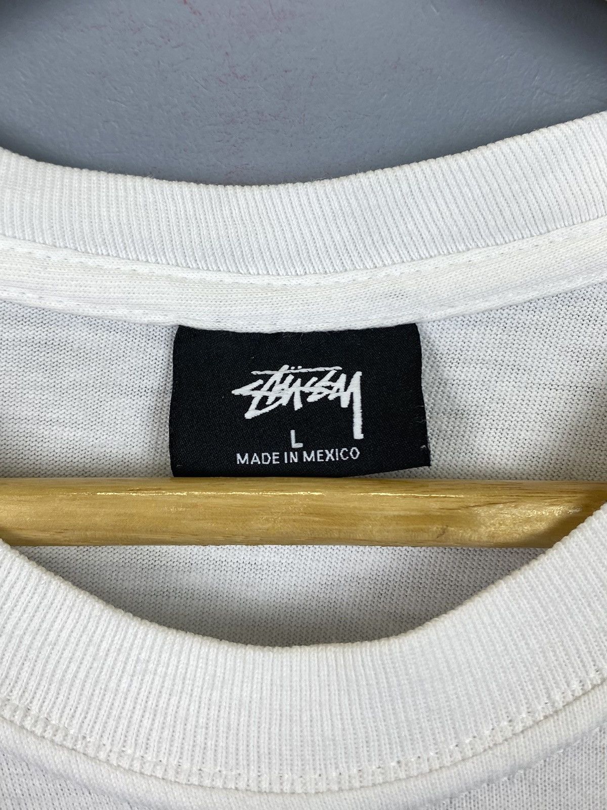 Stussy Stussy Tribe Big Logo T-Shirt Men’s Size L White Graphic Size US L / EU 52-54 / 3 - 6 Thumbnail