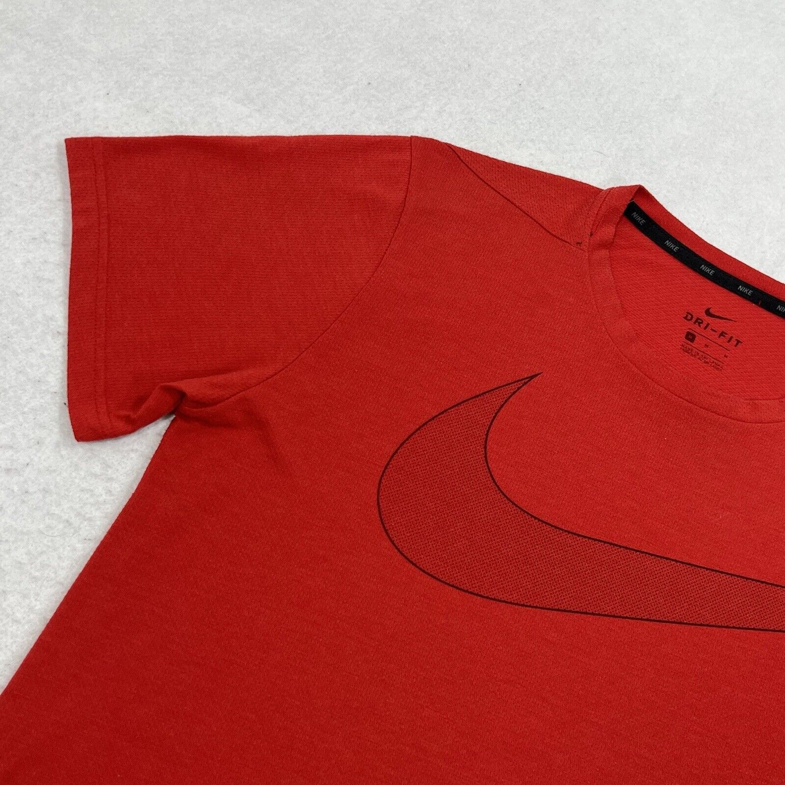 Nike Nike Dri Fit Men's Medium Athletic Swoosh Logo T Shirt Size US M / EU 48-50 / 2 - 5 Thumbnail