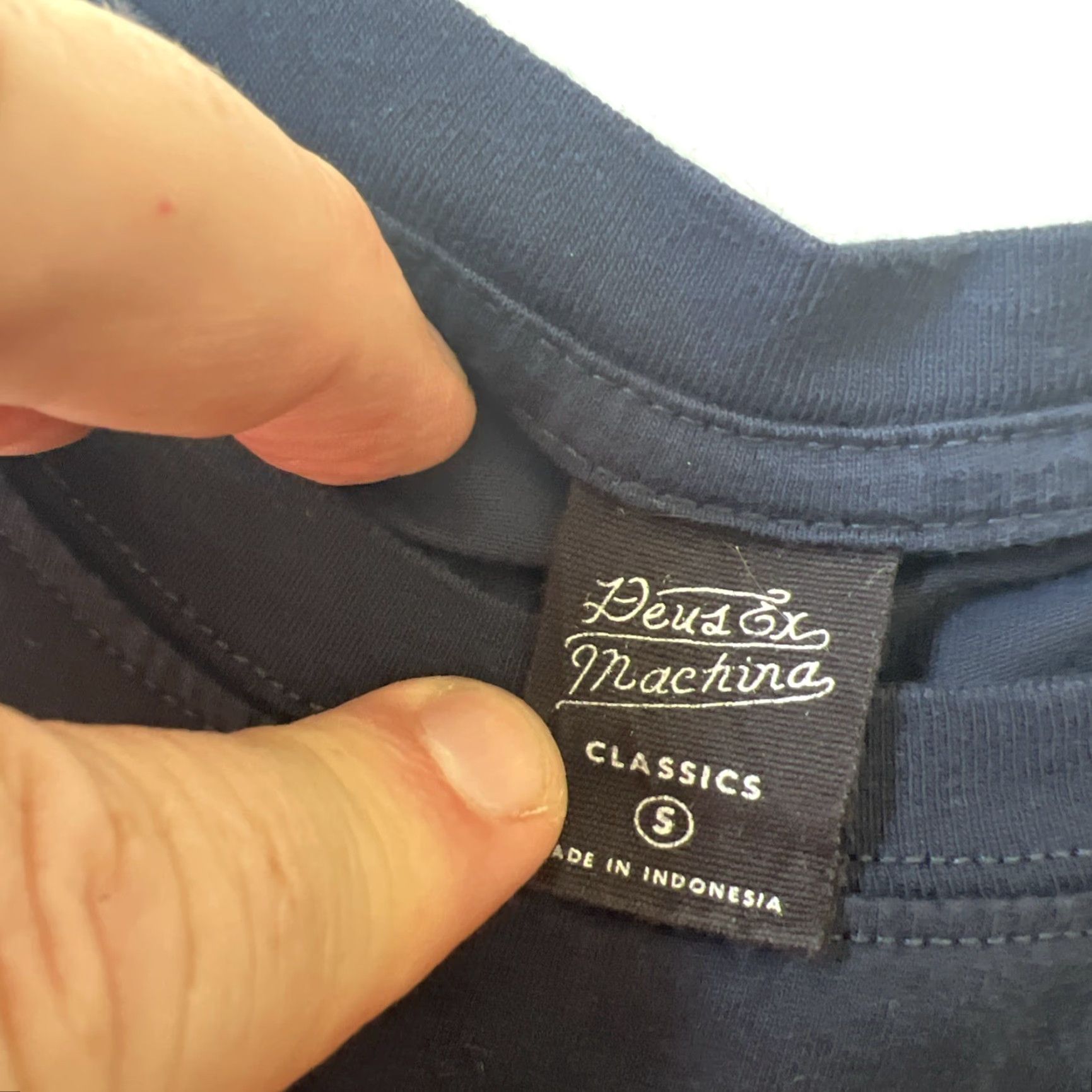 Deus Ex Machina VINTAGE Deus ex Machina Shirt Men Small Blue Cotton Canvas Graphic Print 8 Canggu Racer Limited Edition Embroidered Short Sleeve Crew Neck Size US S / EU 44-46 / 1 - 5 Thumbnail
