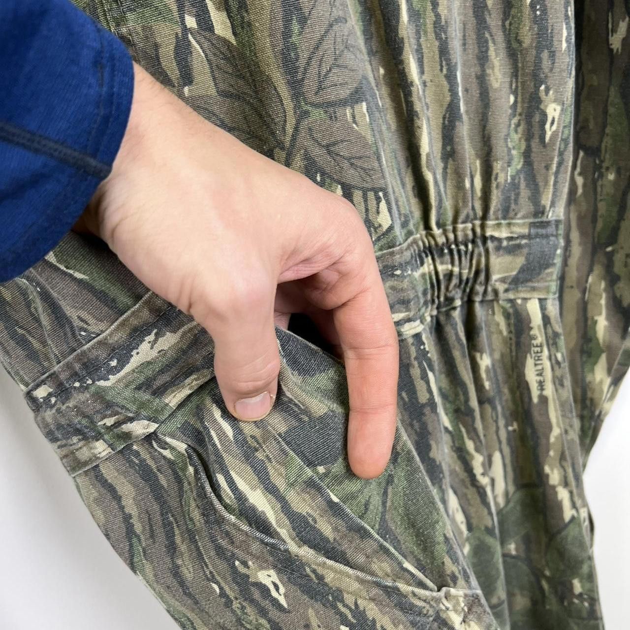 Designer Camo Pattern One-Piece Jumpsuit Vintage Charles Daly 90s Size ONE SIZE - 4 Thumbnail
