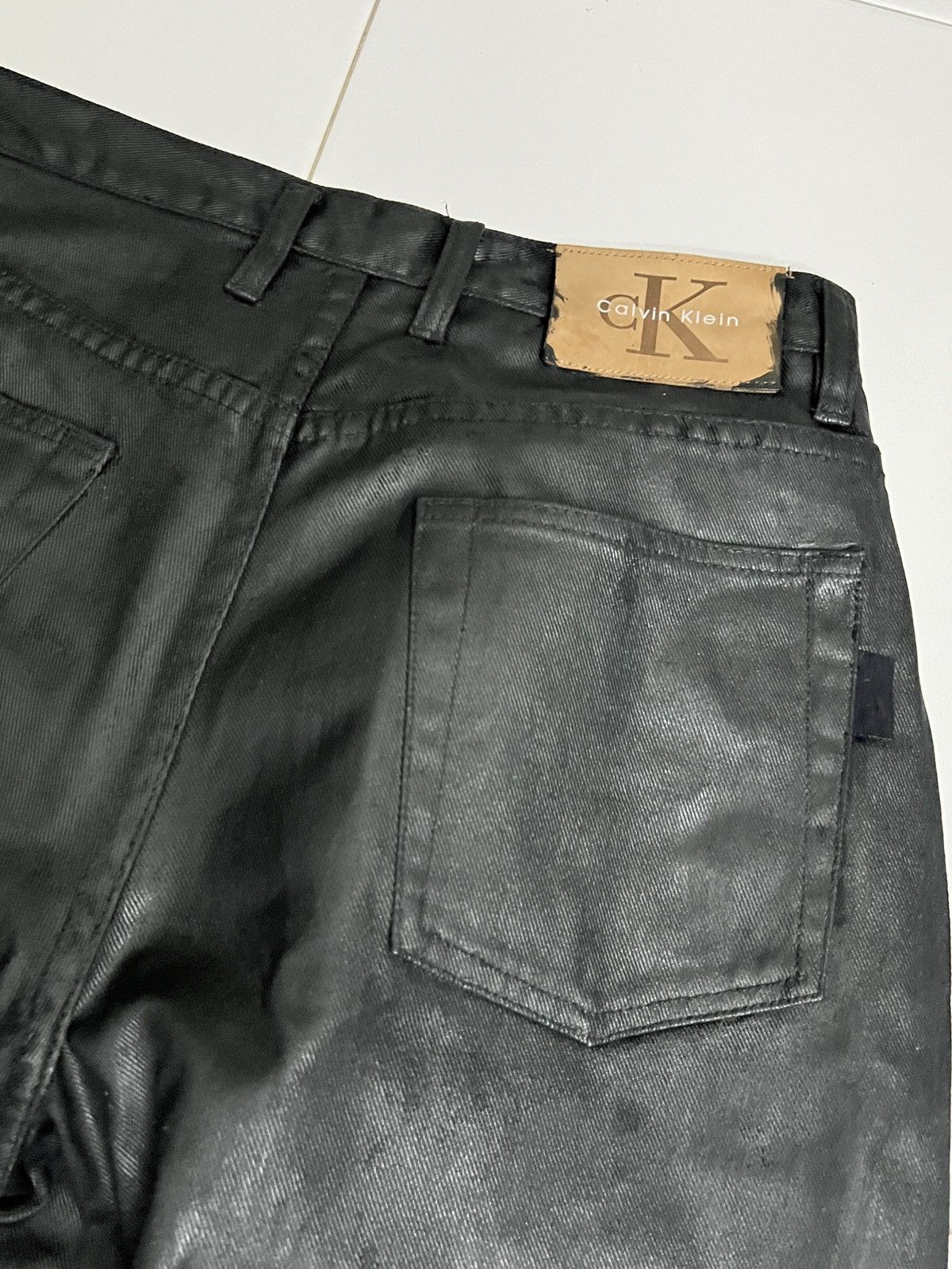 Calvin Klein CK Waxed denim Size US 32 / EU 48 - 2 Thumbnail