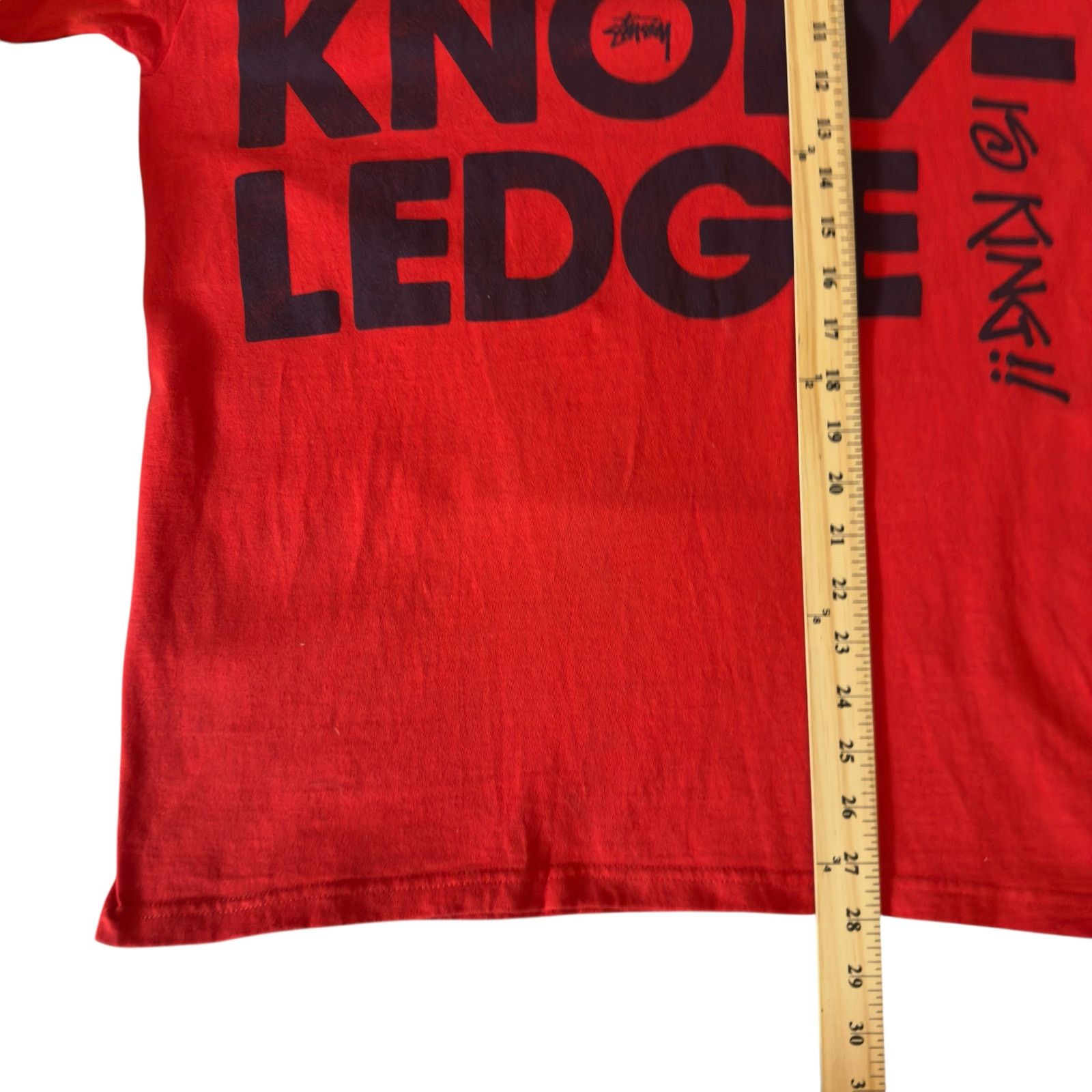 Stussy Stussy Big Knowledge T-shirt Men’s M - Streetwear Skater Emo Size US M / EU 48-50 / 2 - 12 Thumbnail