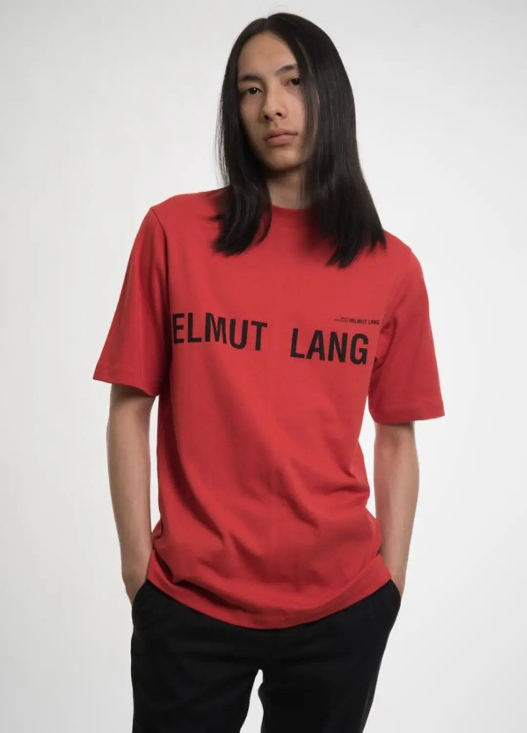 Helmut Lang SS18 shayne oliver design slogan shirt Size US L / EU 52-54 / 3 - 5 Thumbnail