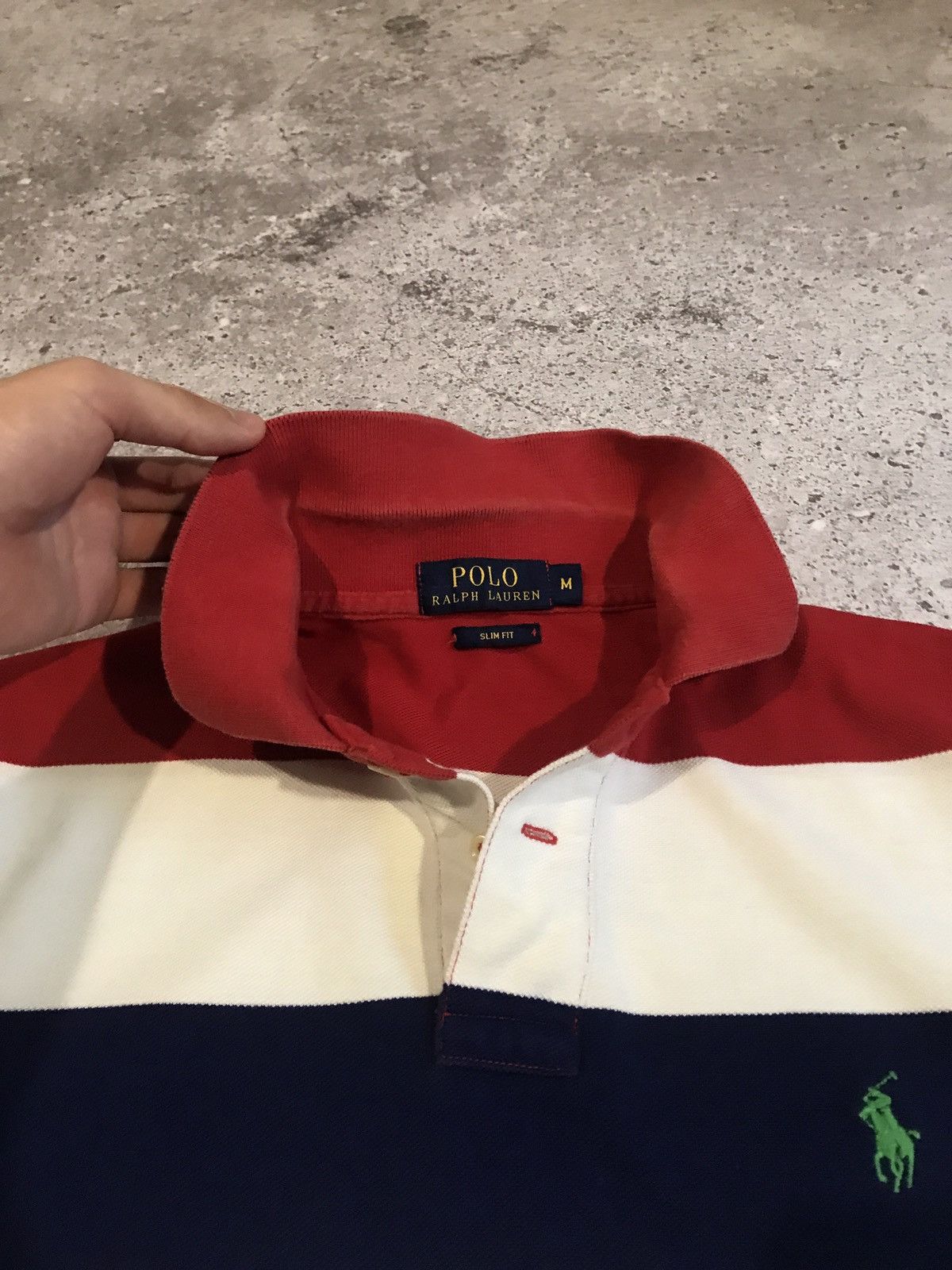 Polo Ralph Lauren × Ralph Lauren × Vintage Vintage Y2K T-Shirt Polo Ralph Lauren Embroiled Logo M Size US M / EU 48-50 / 2 - 10 Thumbnail