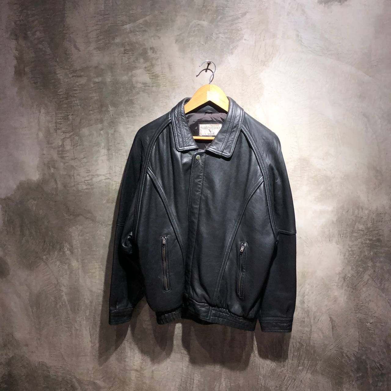 Valentino Valentino Uomo Leather jacket | Grailed