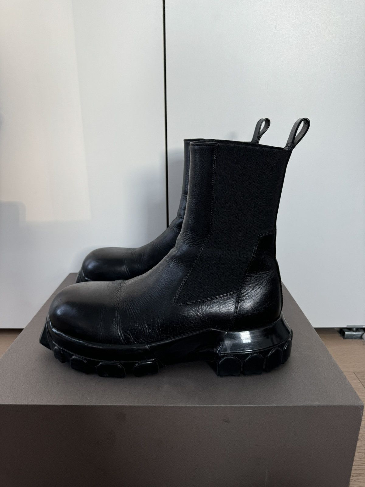Rick Owens *RARE* Beatle Bozo Tractor Boots with Black Polished Sole Size US 10 / EU 43 - 3 Thumbnail