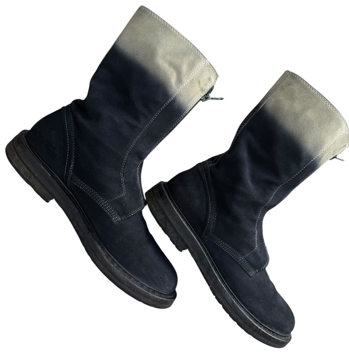 Ann Demeulemeester Ann Demeulemeester fw12 gradient dye double zipper Size US 9 / EU 42 - 8 Thumbnail