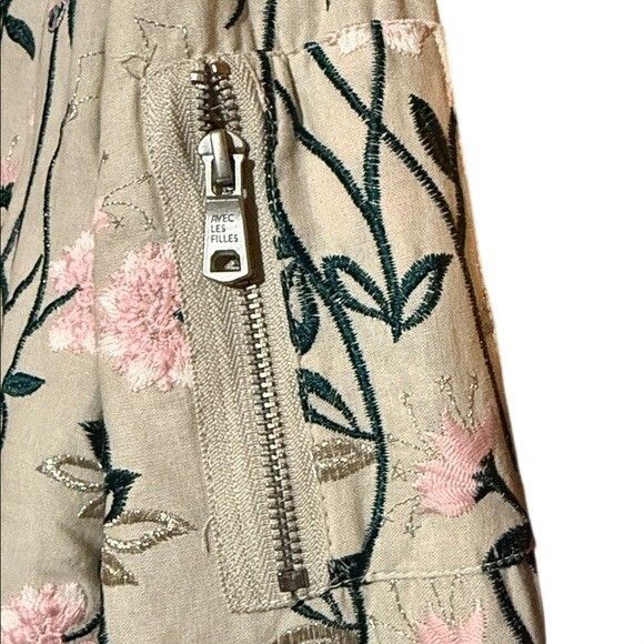 AVEC LES FILLES Avec Les Filles Pastel Floral Bomber Jacket Women's NWT SM Size S / US 4 / IT 40 - 8 Thumbnail