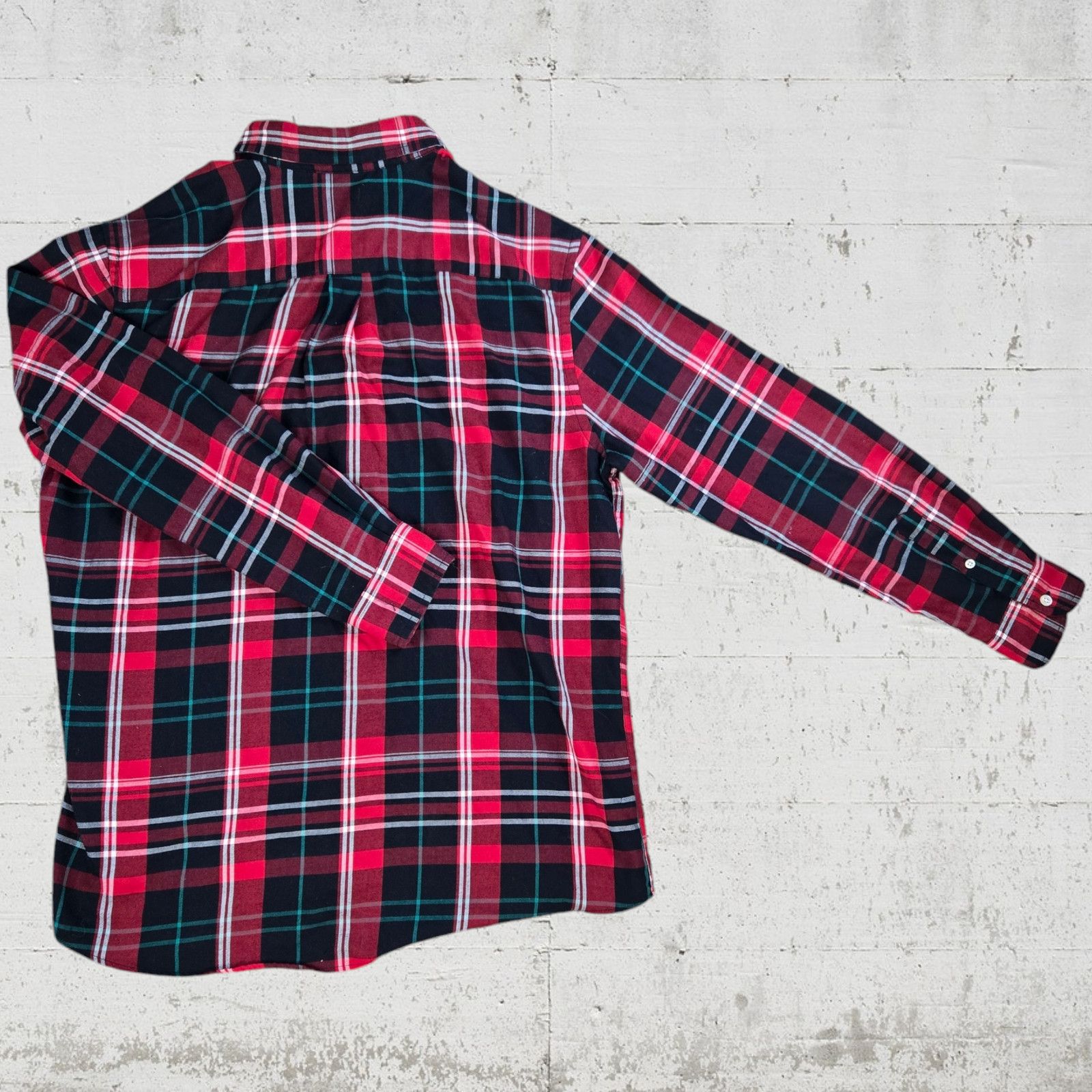 Chaps Chaps Red Plaid Button Down Flannel Size Large Size US L / EU 52-54 / 3 - 6 Thumbnail