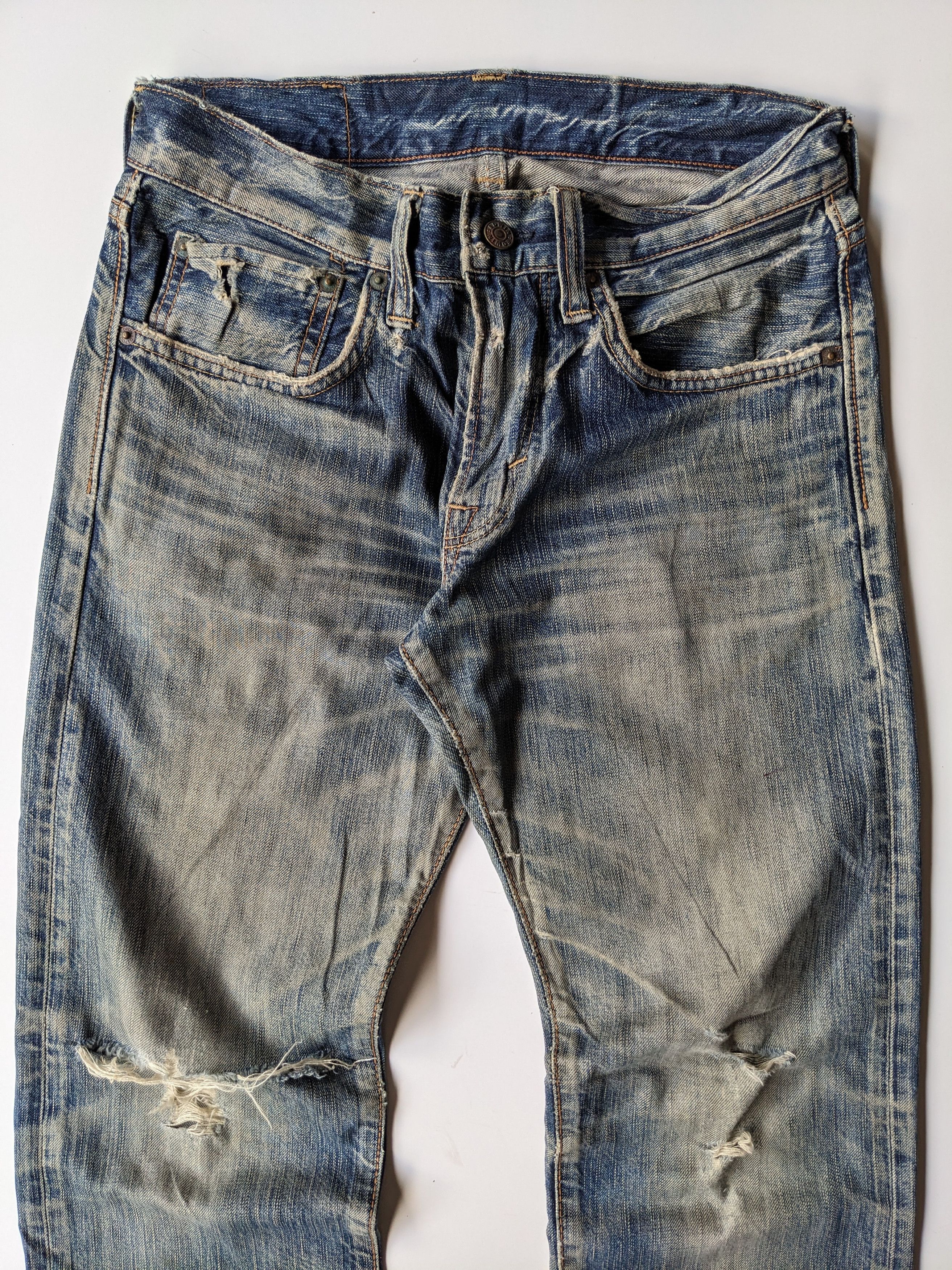 Edwin EDWIN 503 ripped jeans distressed Size US 30 / EU 46 - 3 Thumbnail