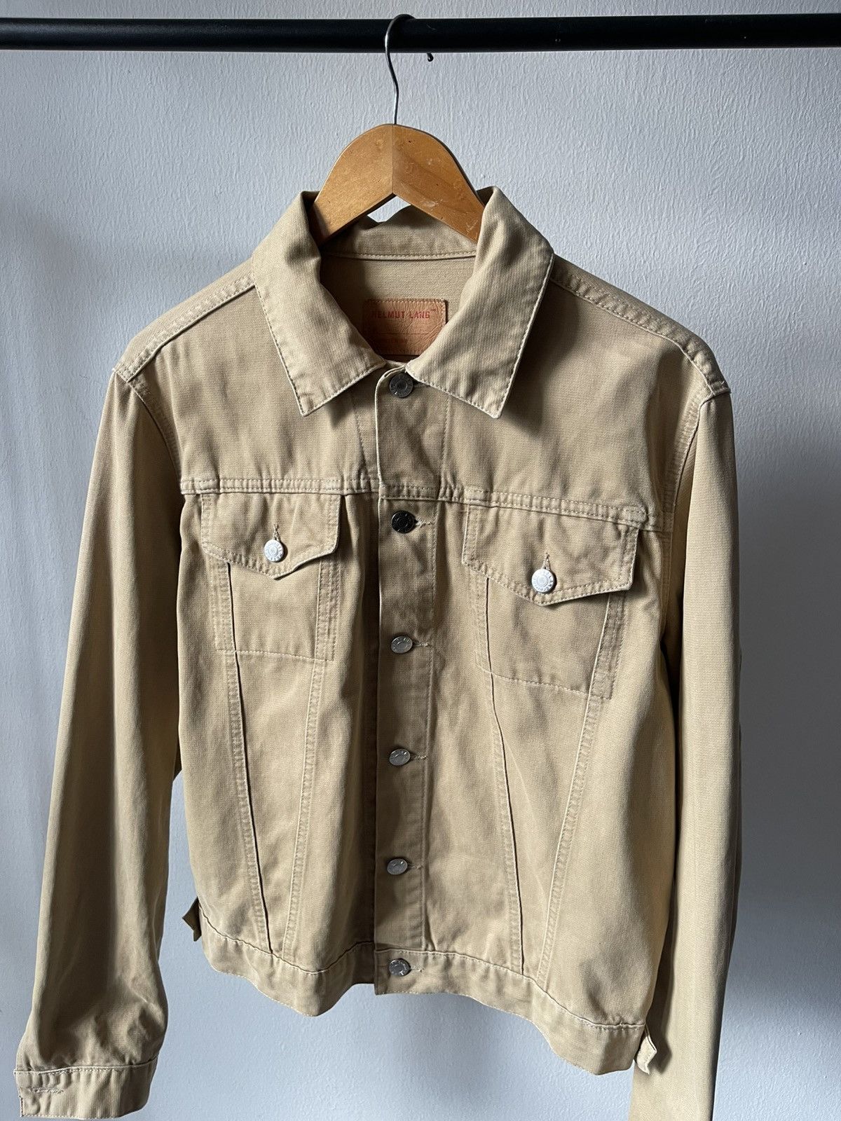 Helmut Lang 1996 Helmut Lang Stripe Denim Jacket #98 Size US M / EU 48-50 / 2 - 6 Thumbnail