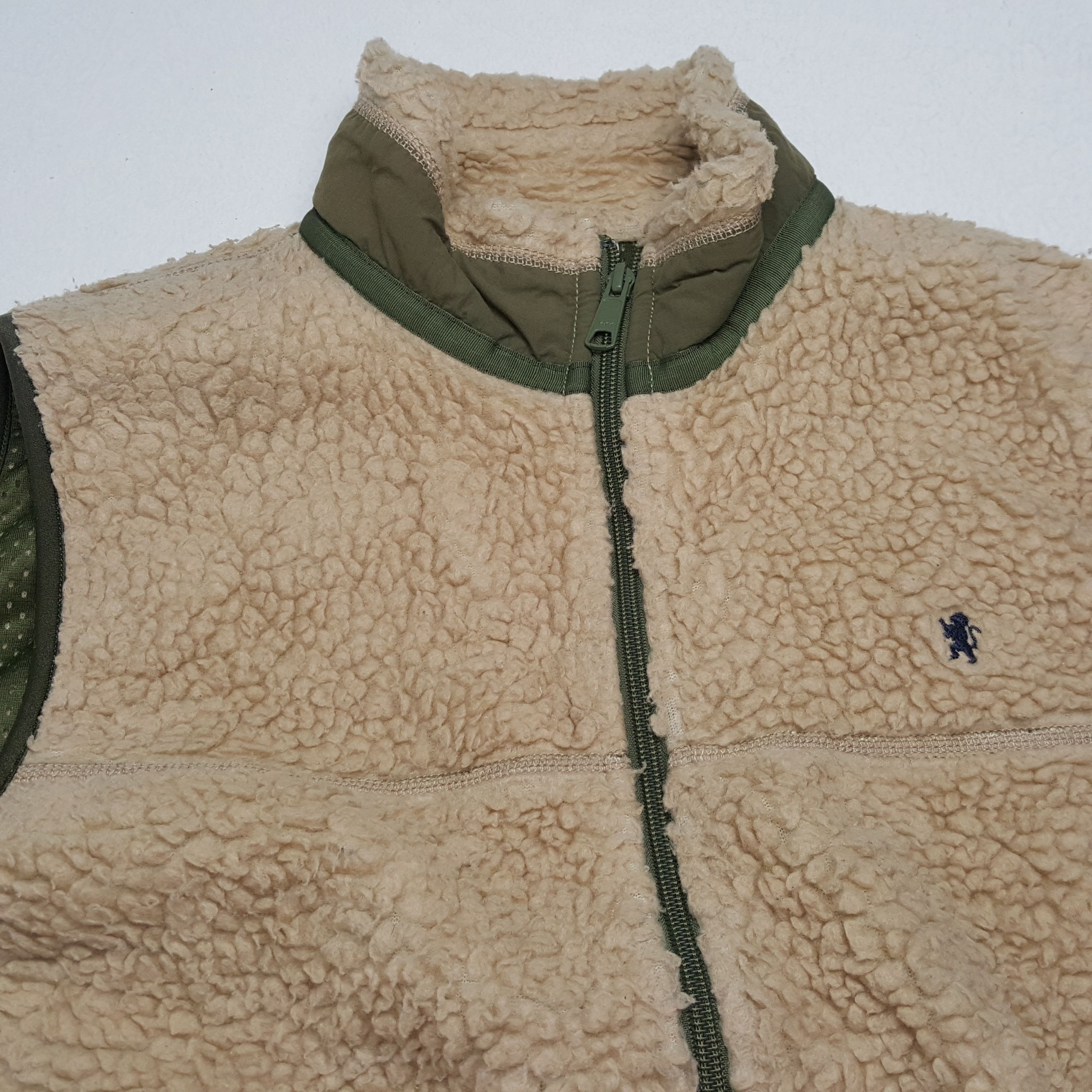 Vintage GYMPHLEX Outdoor Streetwear Style Sherpa Vest Size US S / EU 44-46 / 1 - 6 Thumbnail