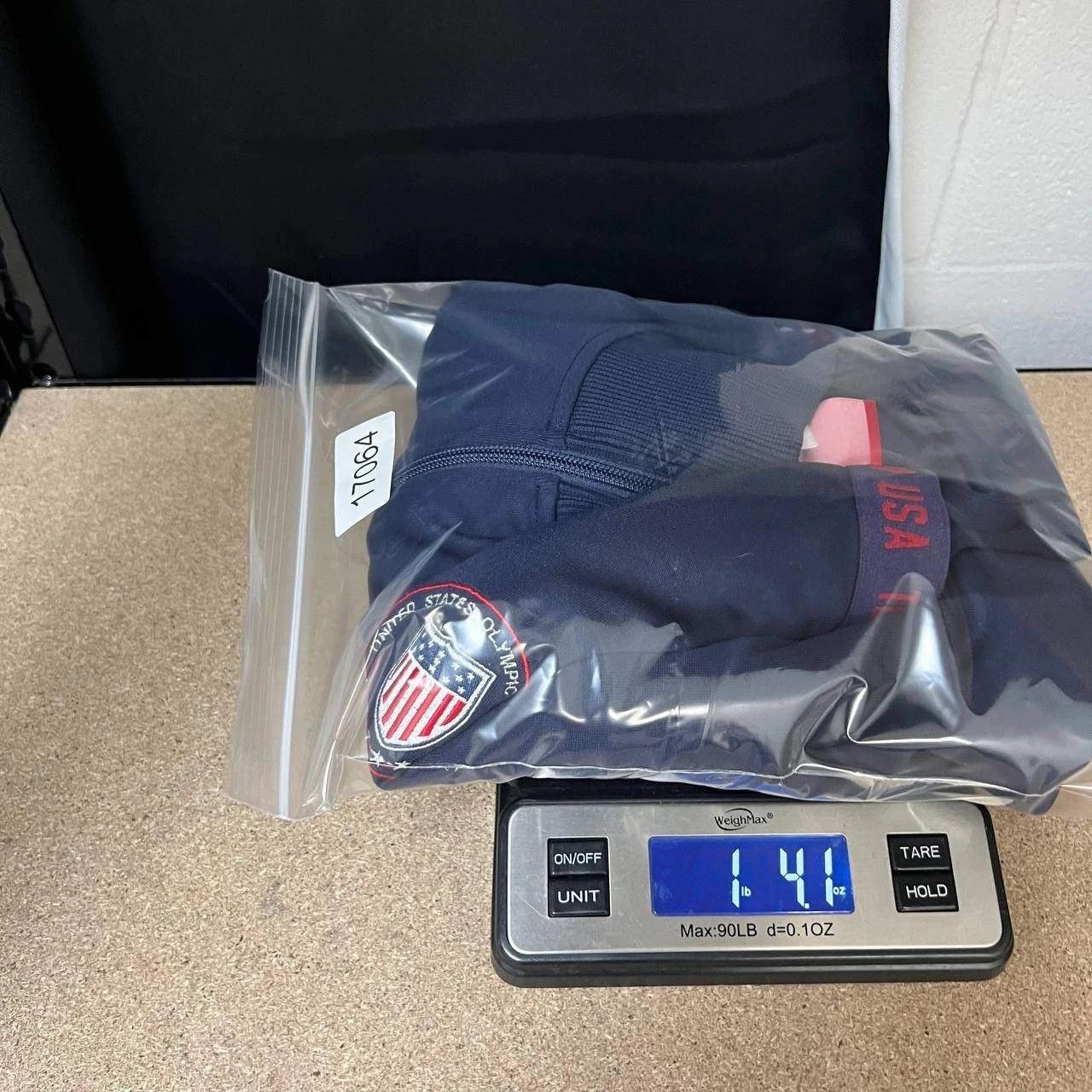 Other Team USA Olympic Sweatshirt Men Blue Full Zip Long Sleeve L Size US L / EU 52-54 / 3 - 7 Thumbnail