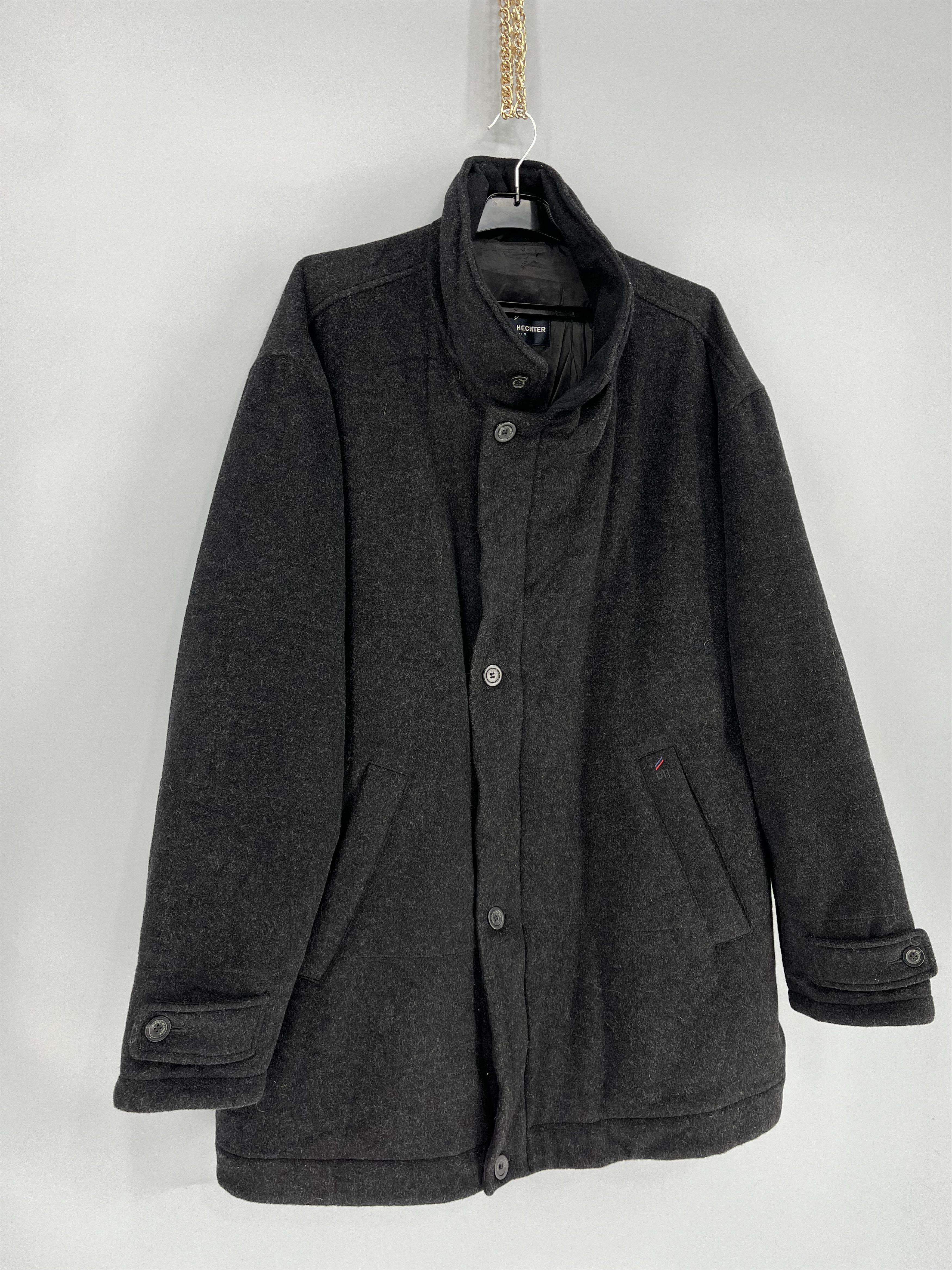 Daniel Hechter Daniel Hechter Mens 48 XL Zip Up Jacket Cashmere Coat Jacket Size US XL / EU 56 / 4 - 2 Thumbnail