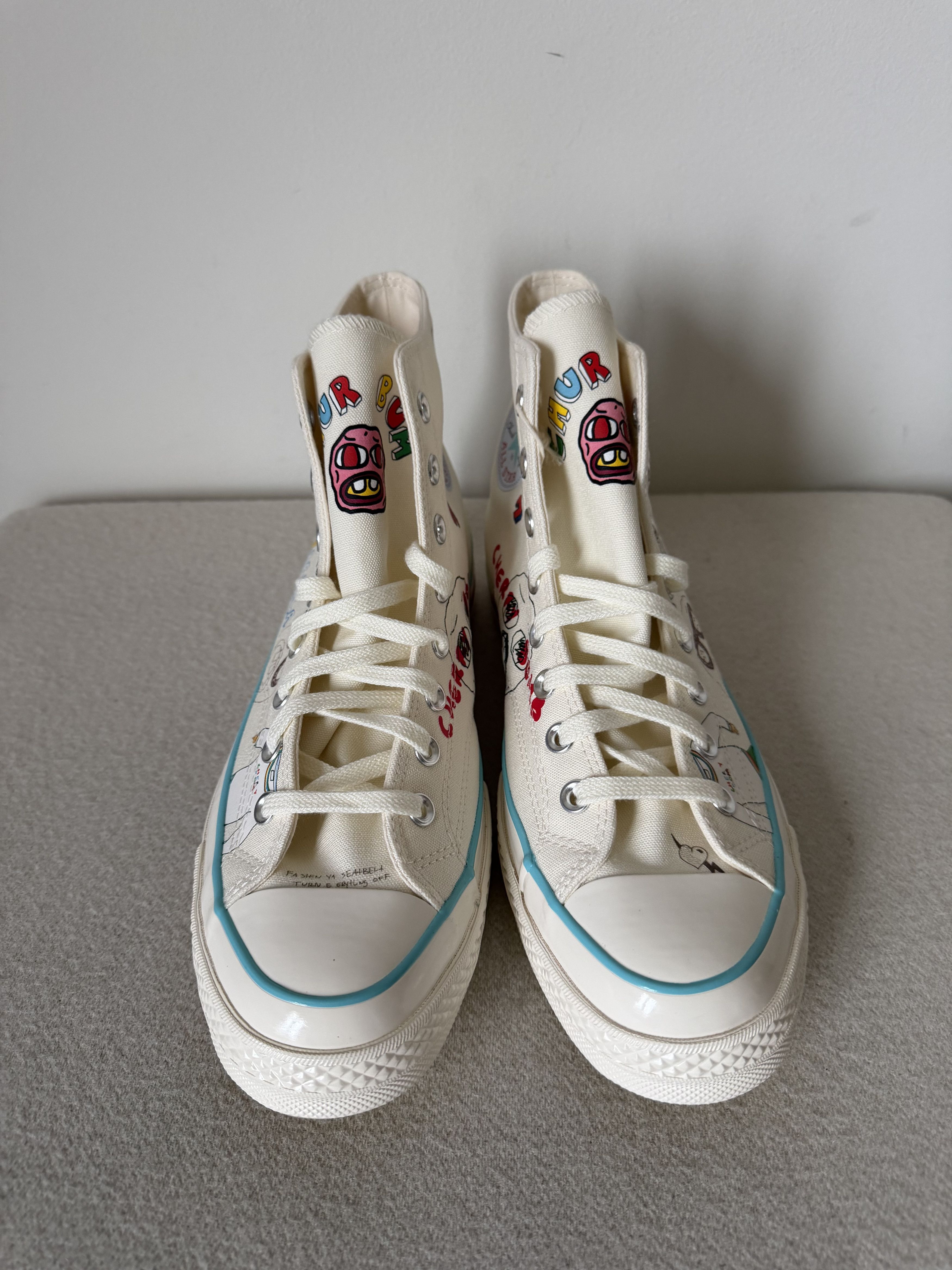 Converse × Golf le Fleur Converse Golf Wang Cherry Bomb Chuck 70 Size US 10 / EU 43 - 4 Thumbnail