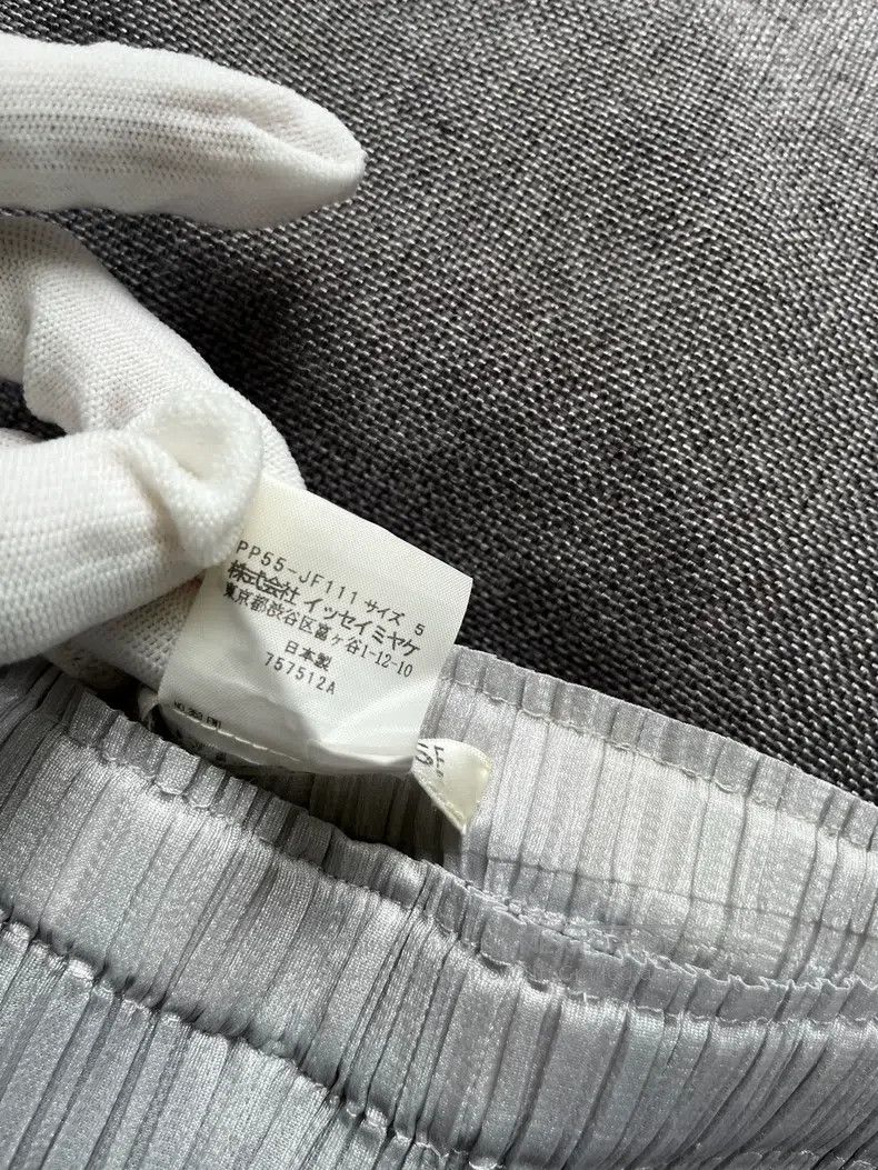 Issey Miyake Issey Miyake size:5 Straight Pleated Wide-leg Pants Size 22" - 3 Thumbnail