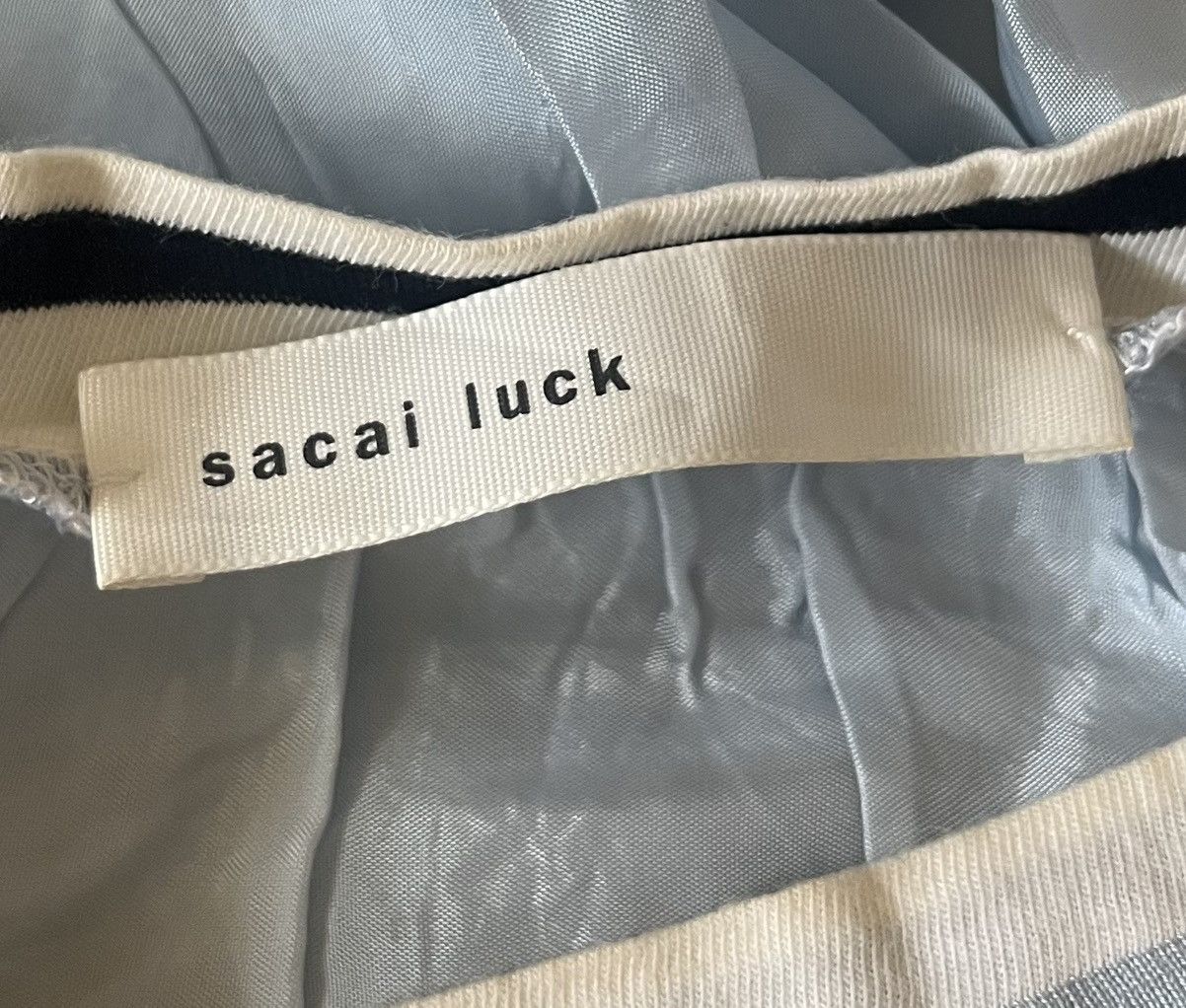 Sacai Vintage sacai hybrid striped dress tee Size S / US 4 / IT 40 - 3 Thumbnail