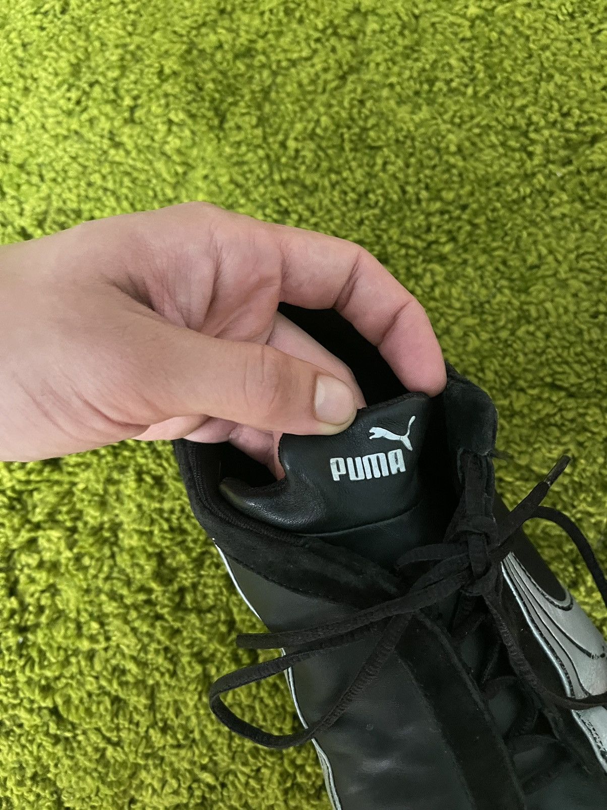 Puma × Vintage Puma 2000s vintage iconic leather sneakers Y2K Size US 12 / EU 45 - 10 Thumbnail