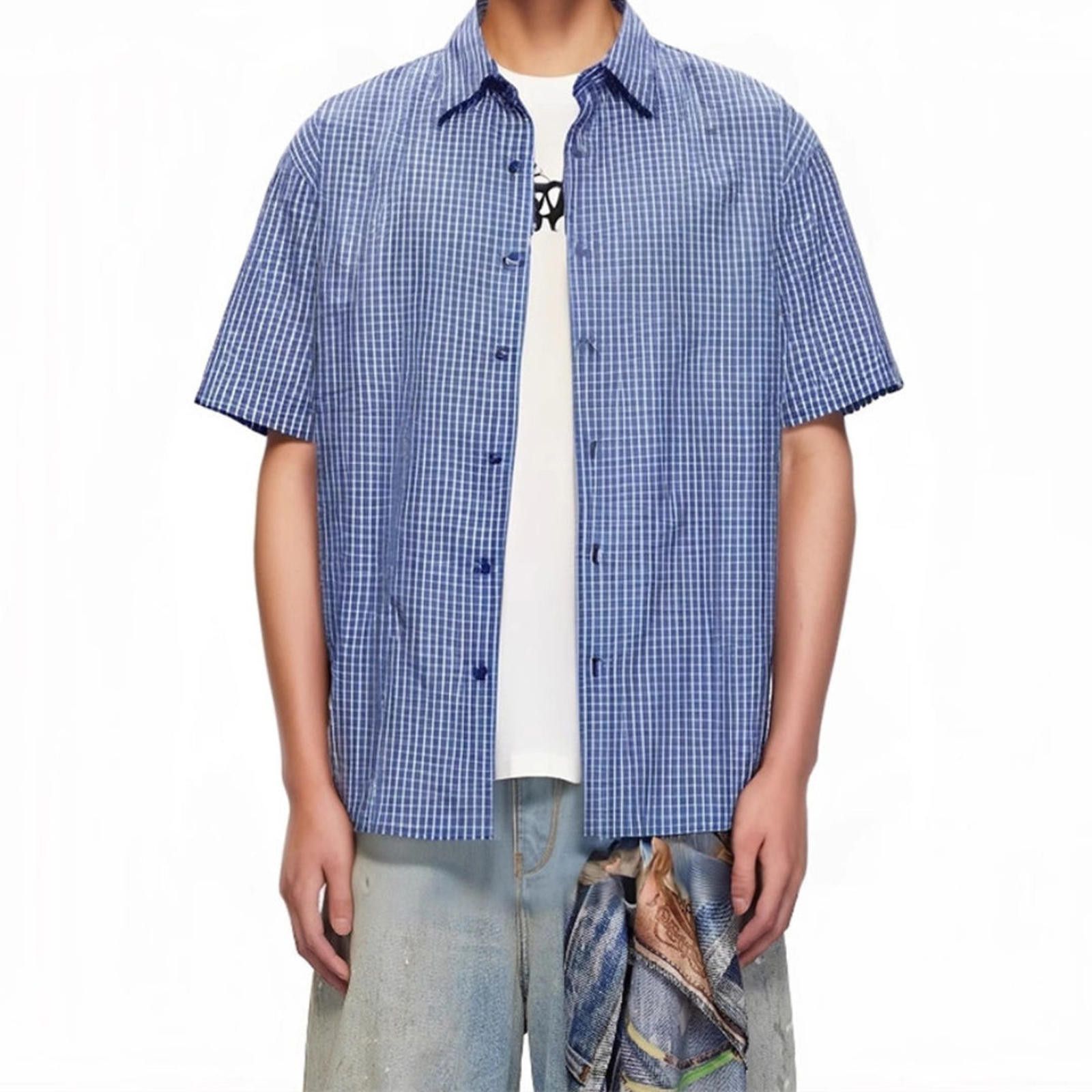 Other Mono Grid Shirt Size US M / EU 48-50 / 2 - 2 Thumbnail