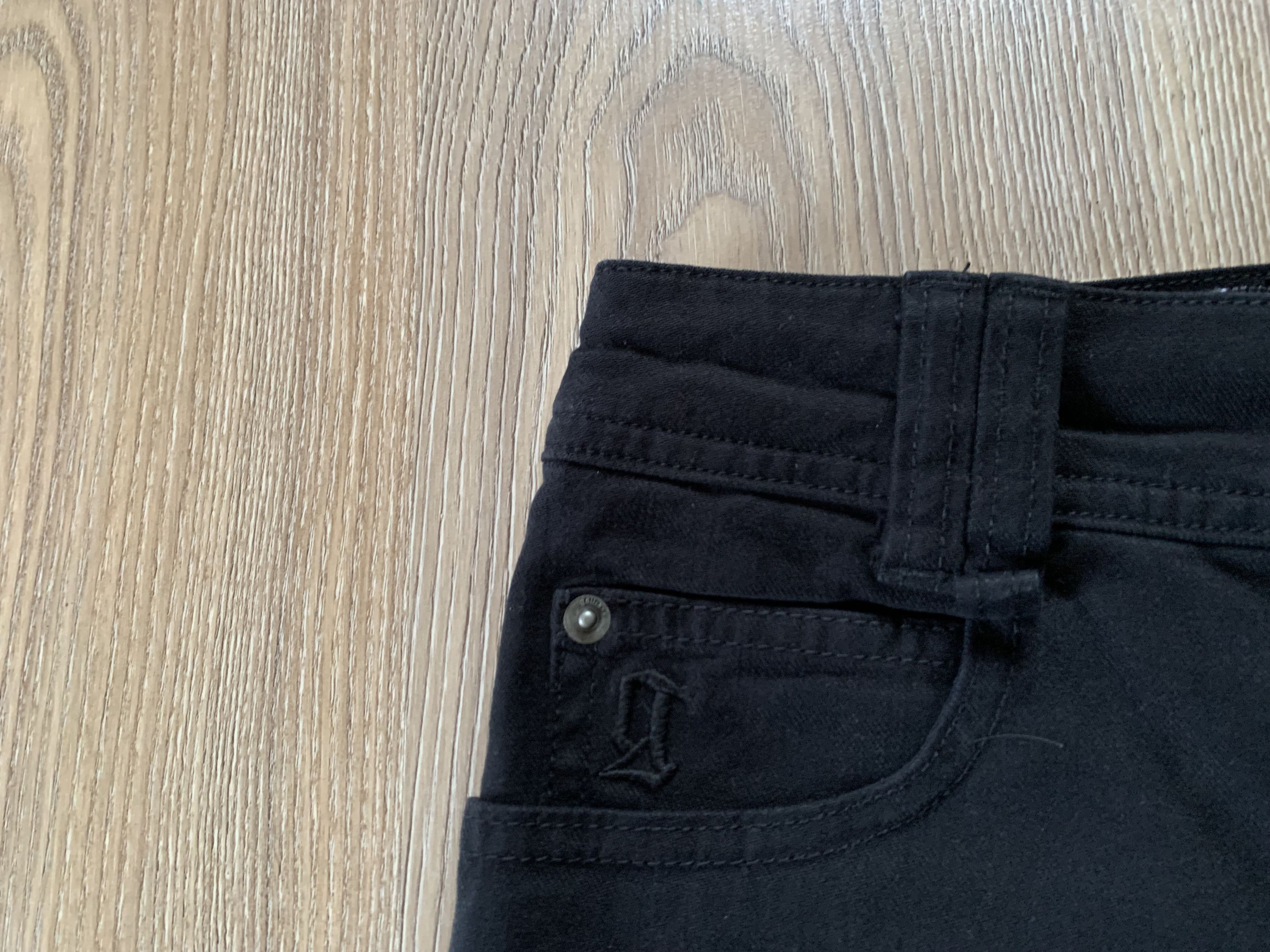 John Galliano Vintage Black Women's Jeans Wirh Glitter
