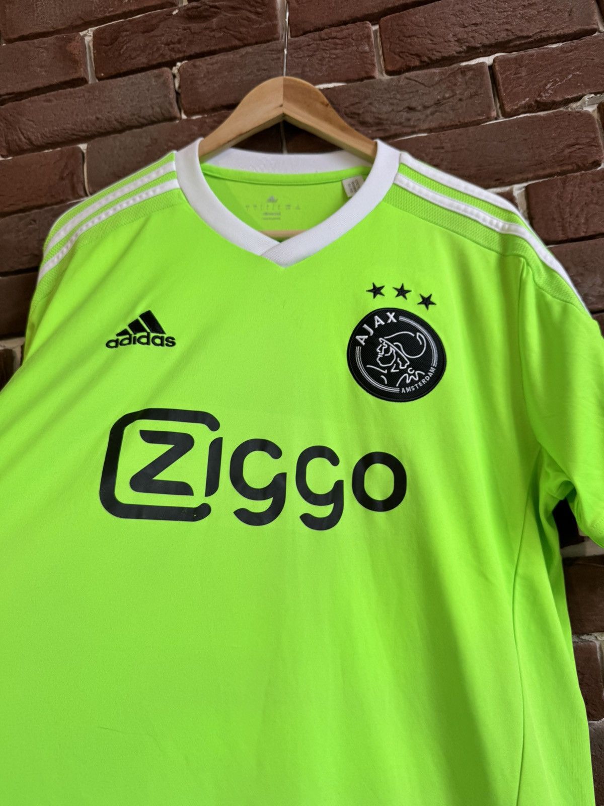 Adidas 2015 Adidas Ajax Amsterdam Football Soccer Jersey Green L Size US L / EU 52-54 / 3 - 3 Thumbnail