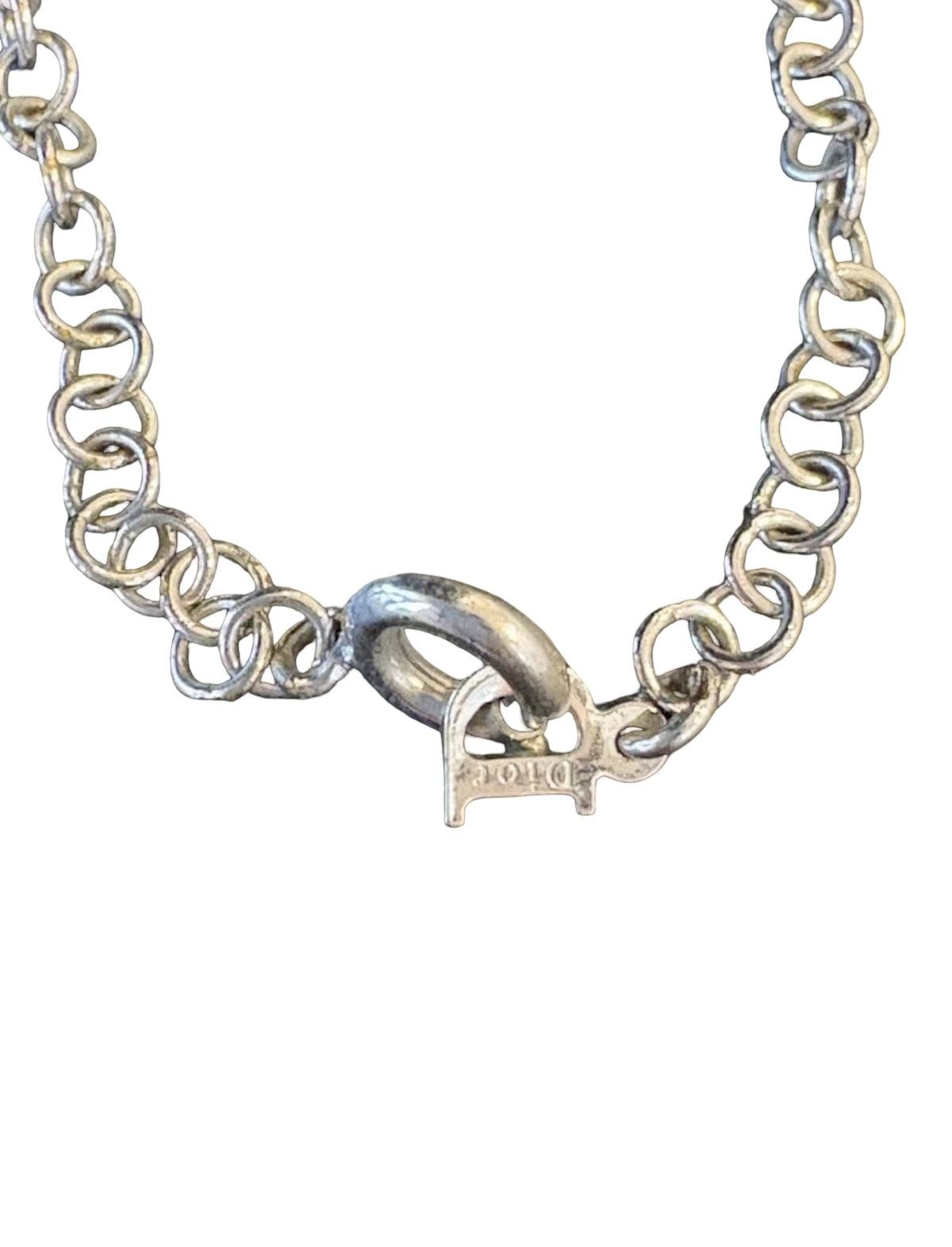 Dior Christian Dior Vintage Heart Padlock & Key Charm Necklace Size ONE SIZE - 6 Thumbnail