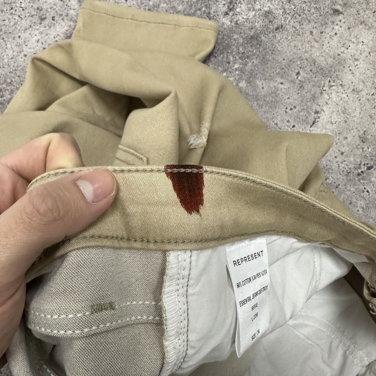 Represent Clo. Represent Clothes distressed Essential jeans destroy y2k og Size US 36 / EU 52 - 13 Thumbnail