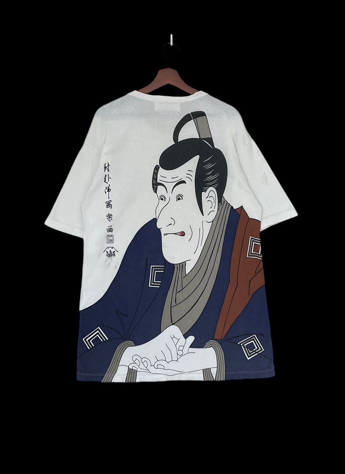 Japanese Brand × Vintage Vintage Japanese Brand Geisha Fullprint T-shirt 1990s Size US L / EU 52-54 / 3 - 1 Thumbnail