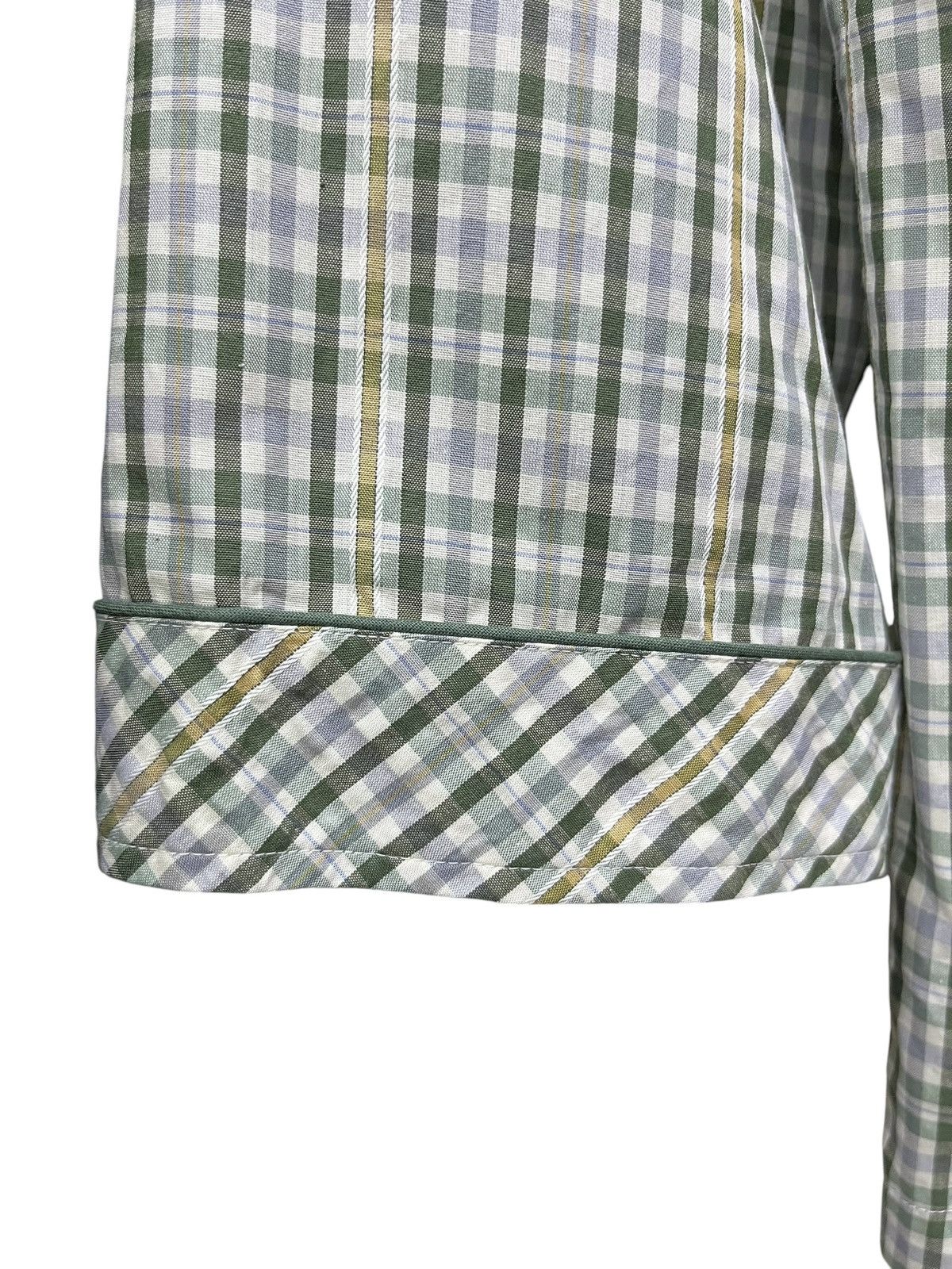 Burberry Ultra Rare Vintage Burberrys Green Check Pajama Set L Size US L / EU 52-54 / 3 - 9 Thumbnail